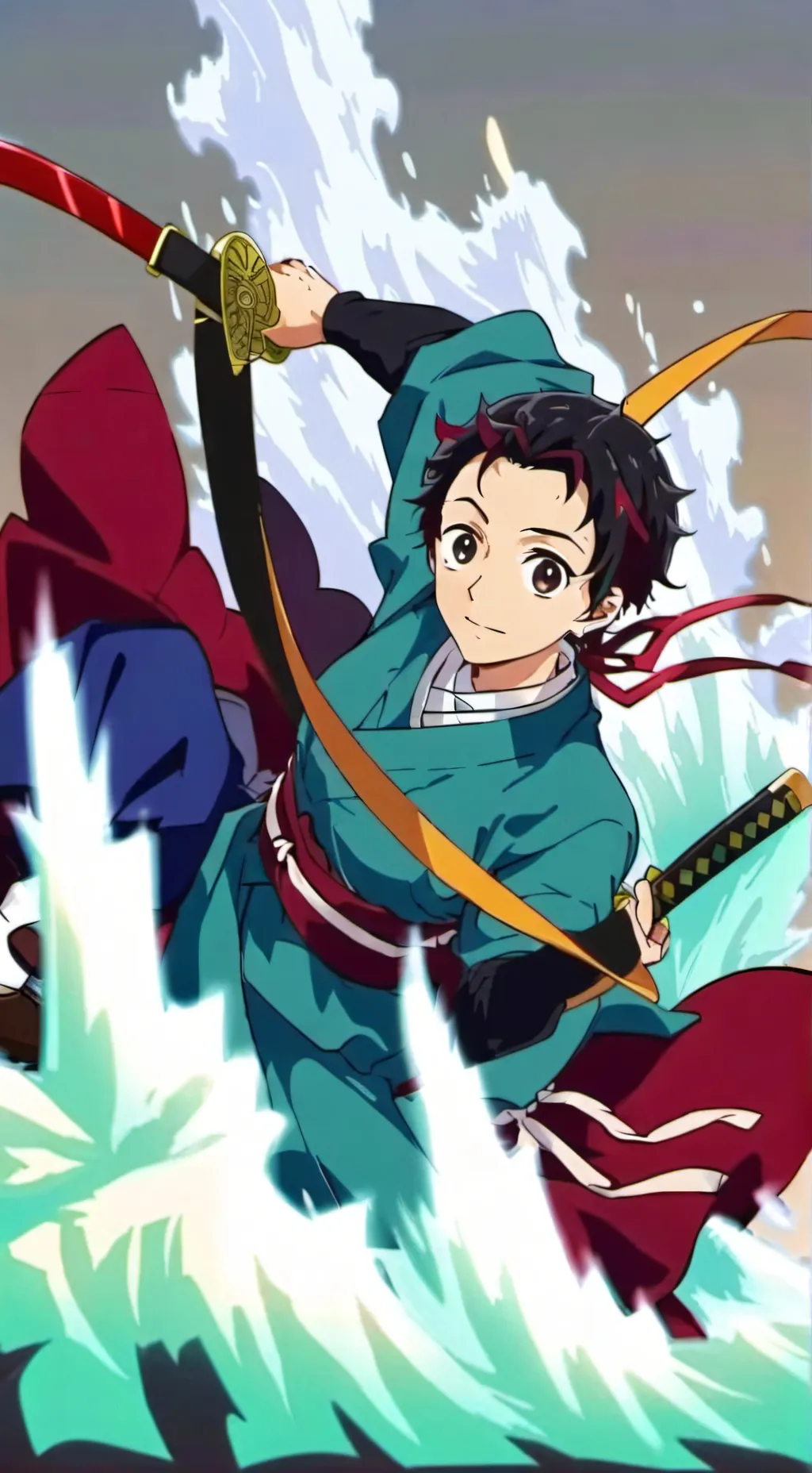 ai character: tanyiro kamdo background