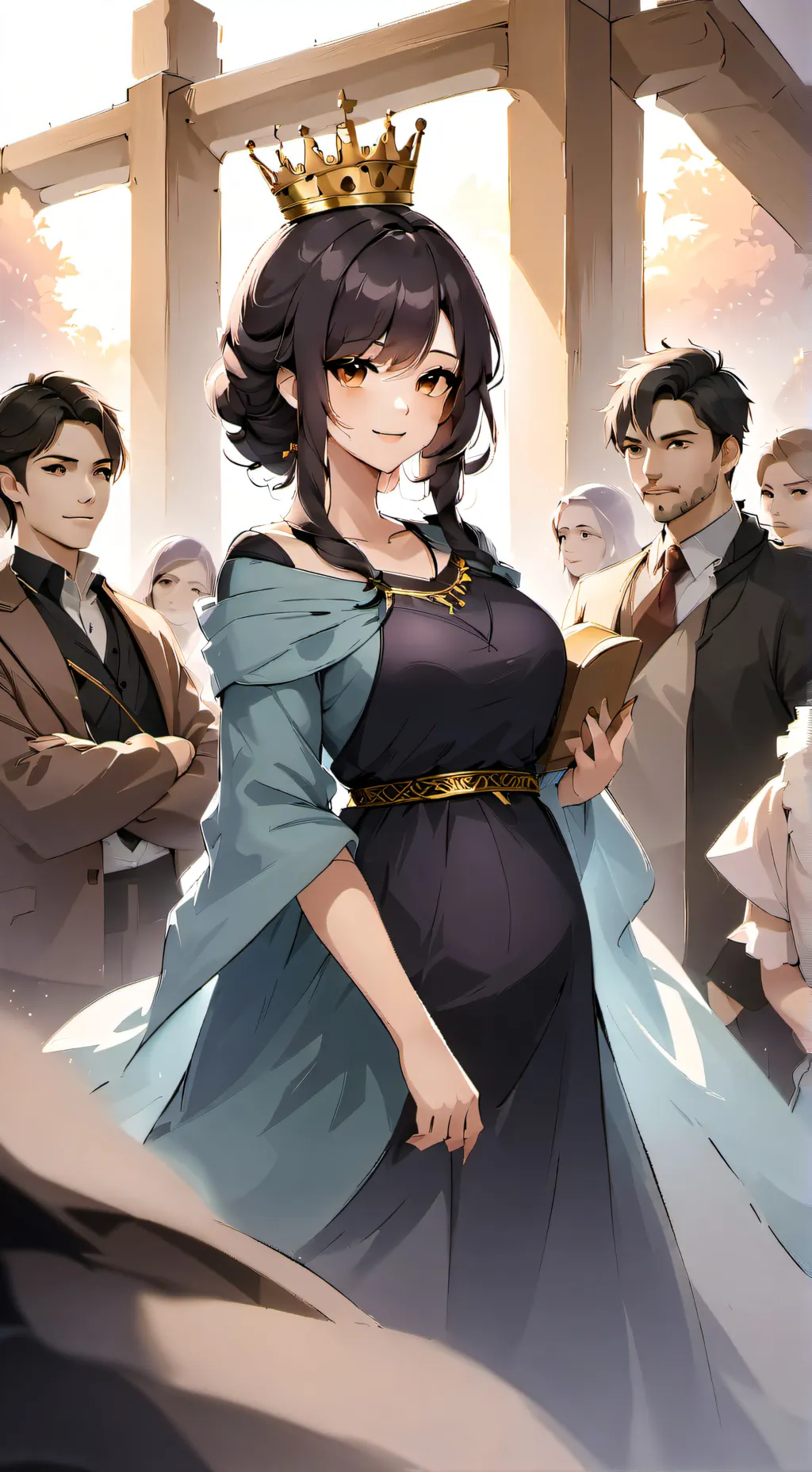 ai character: Lily background