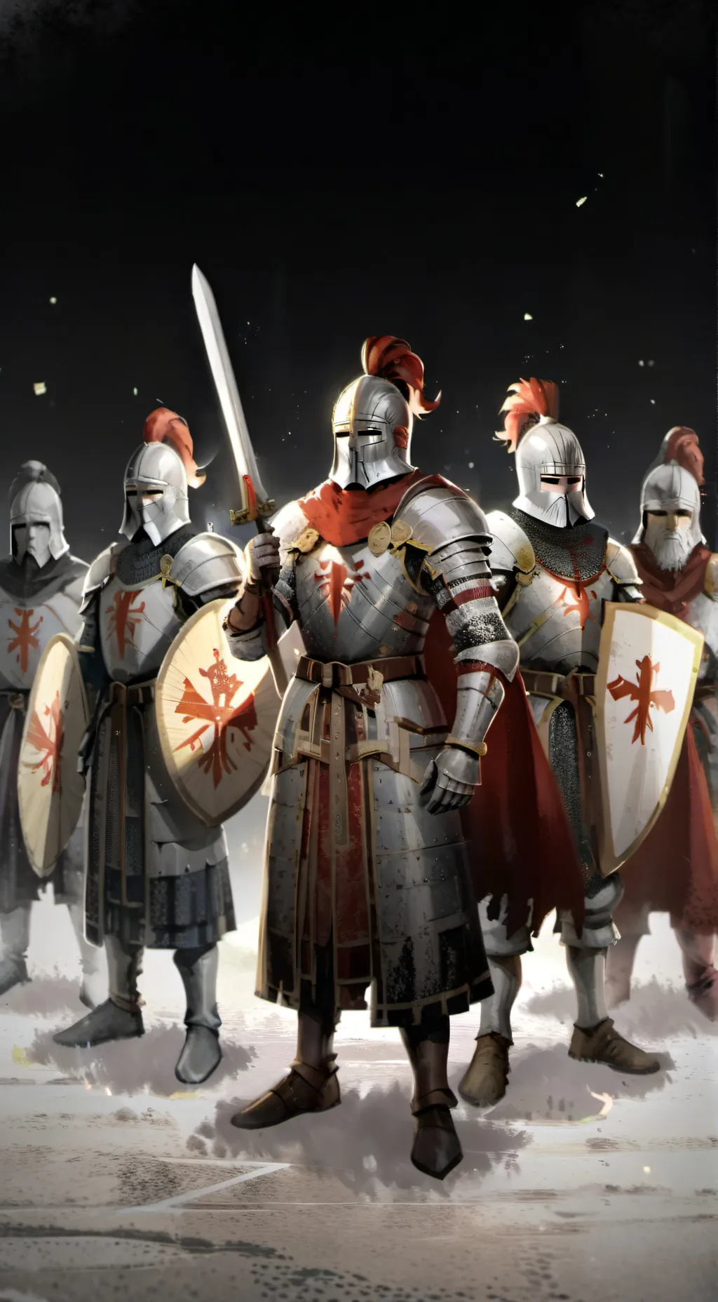 ai character: Swords of Solarion background