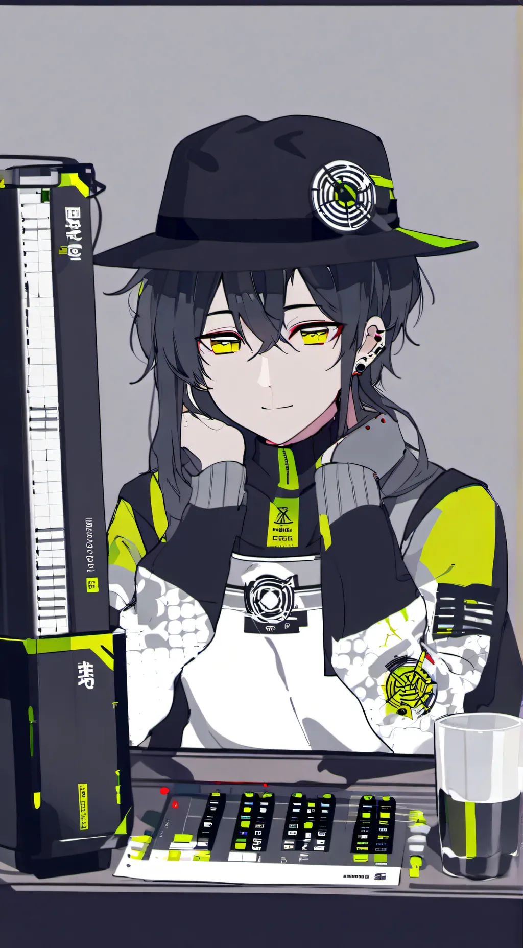 ai character: Evan  background