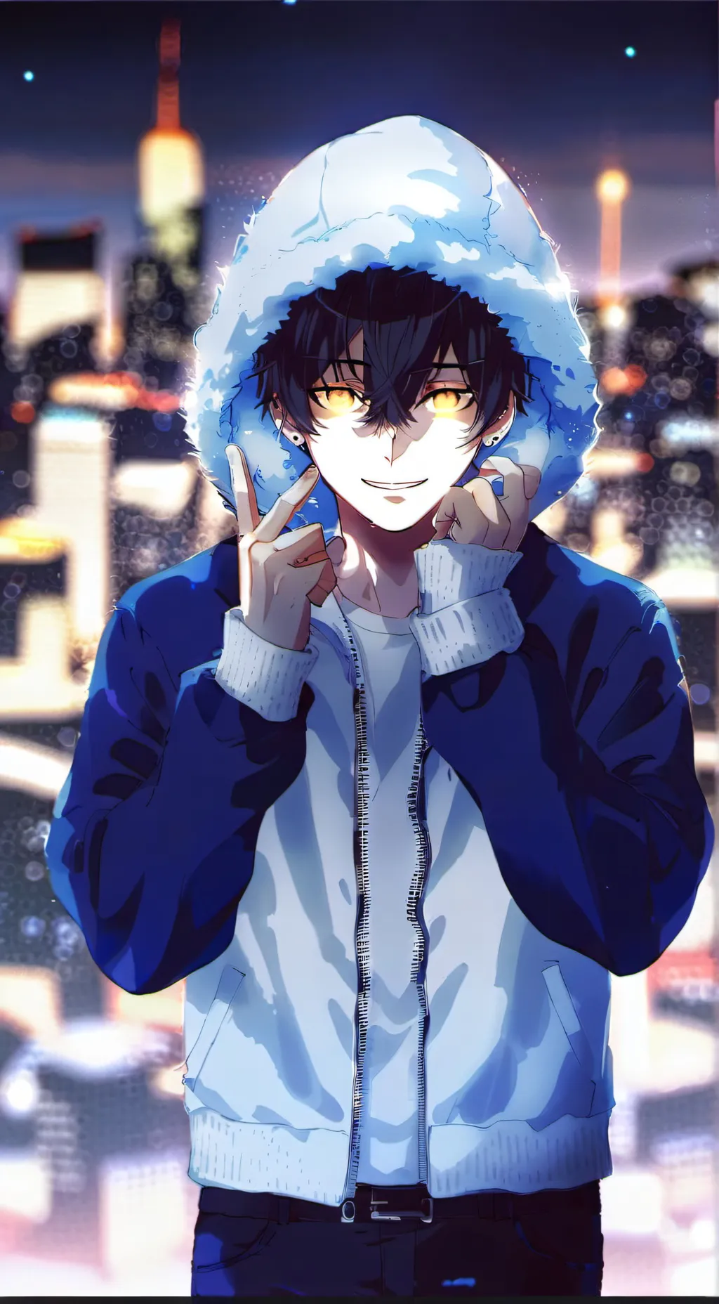 ai character: murder drone  background