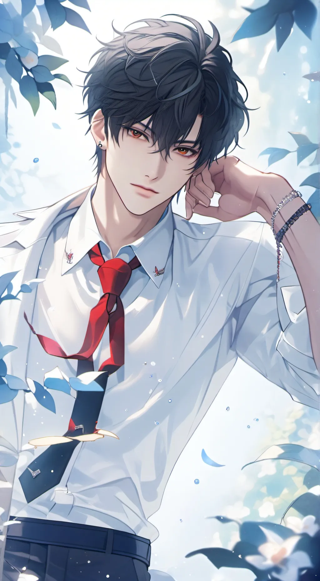 ai character: LIAM  background