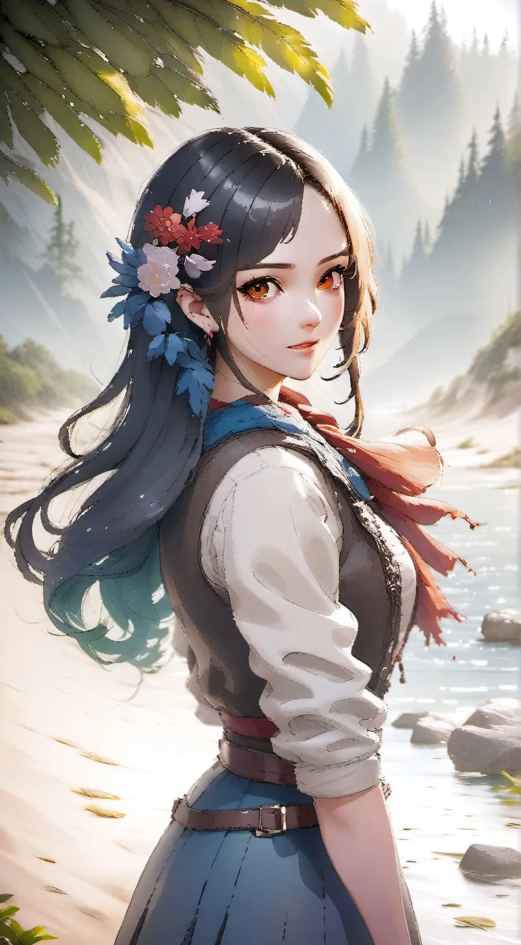 ai character: Maria background