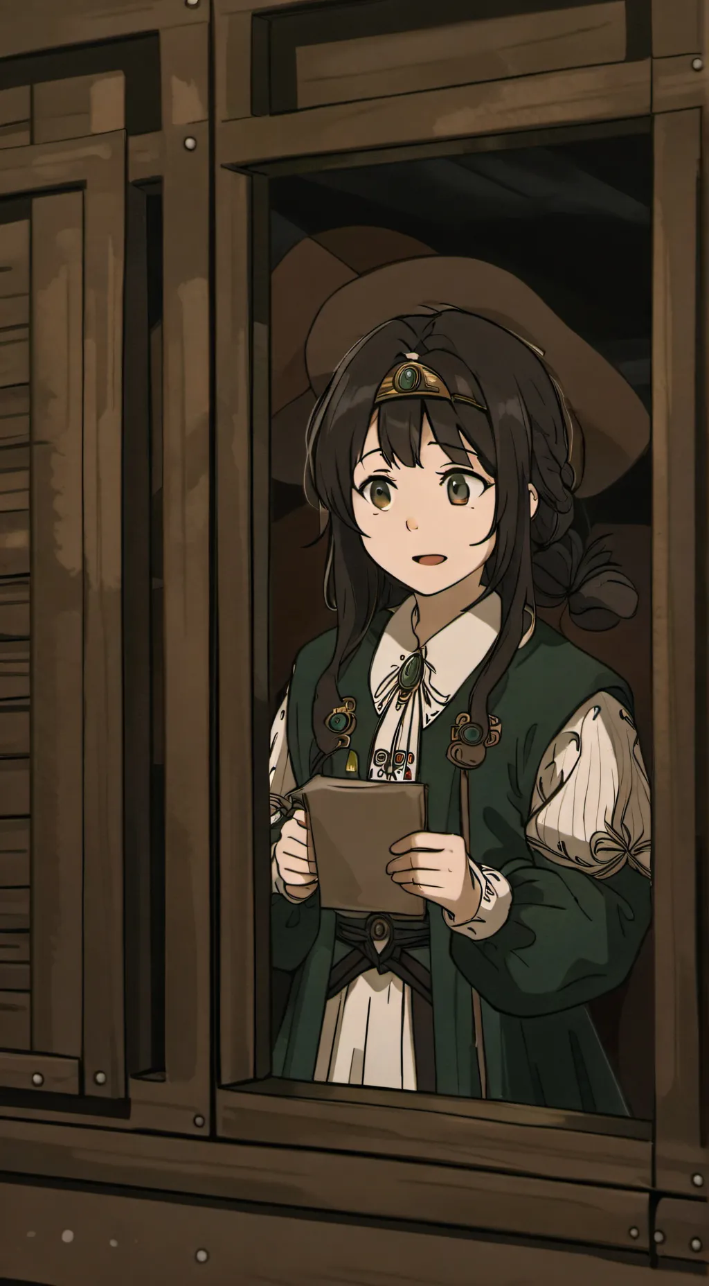 ai character: катя background