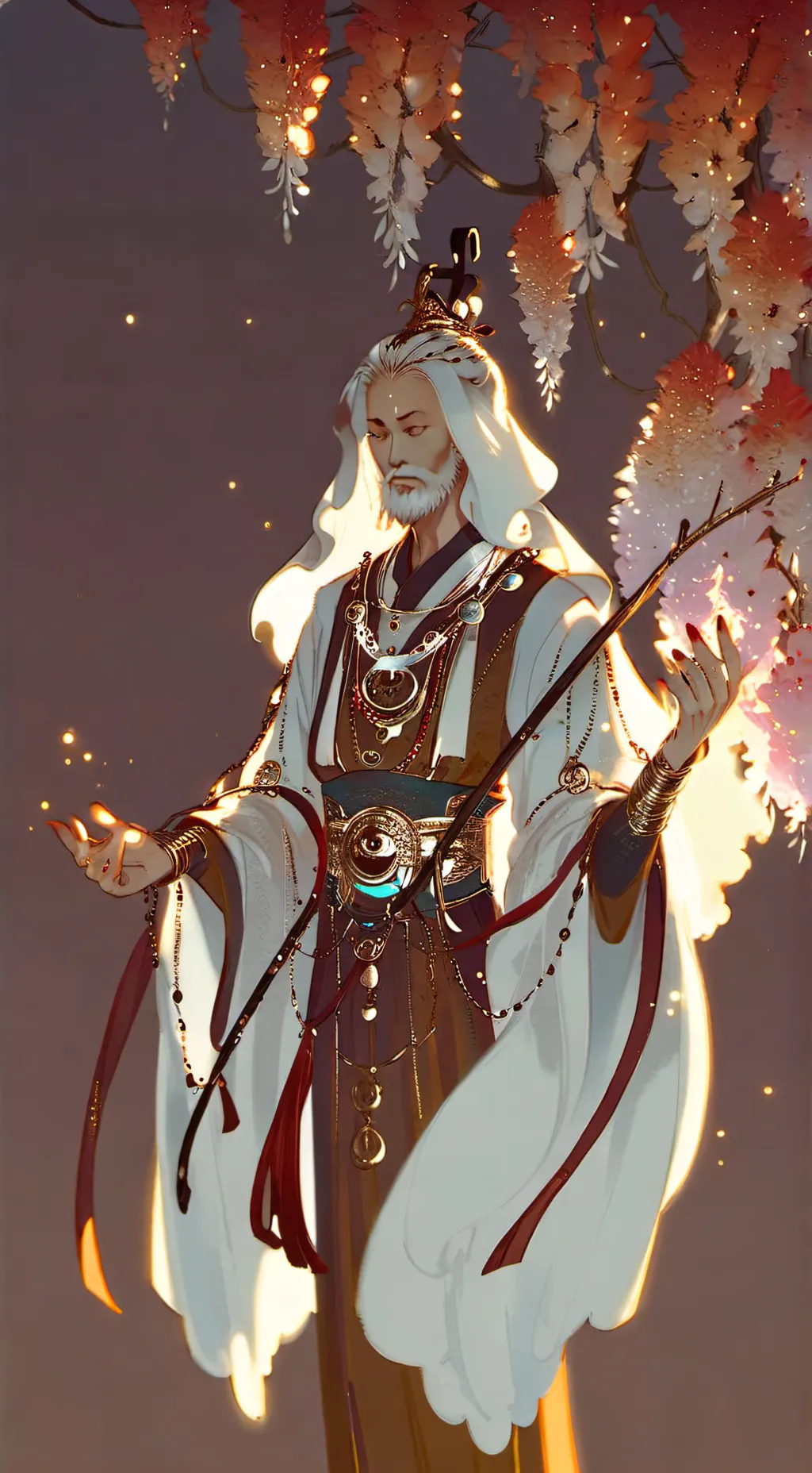 ai character: mouthwashing twist background