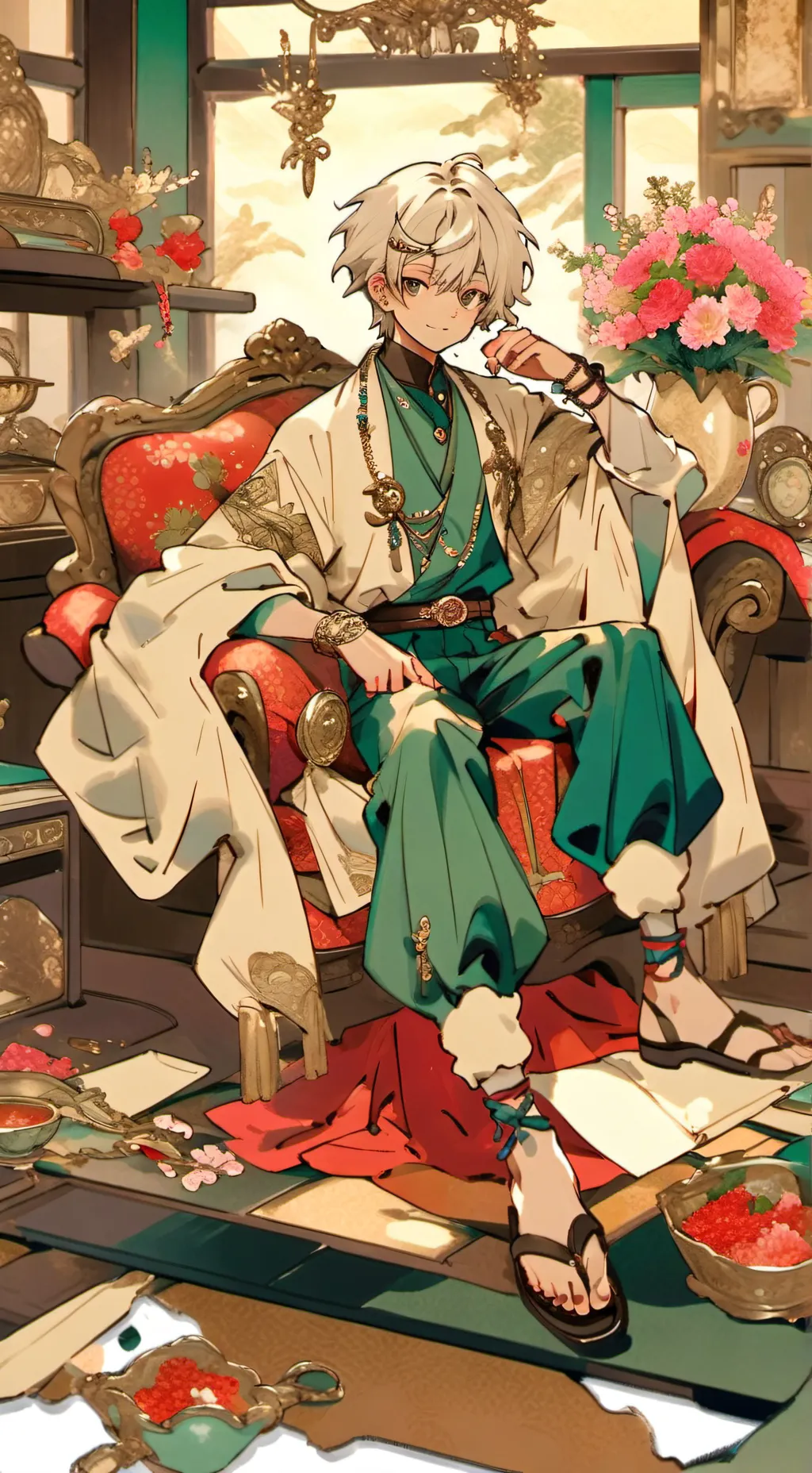 ai character: School background