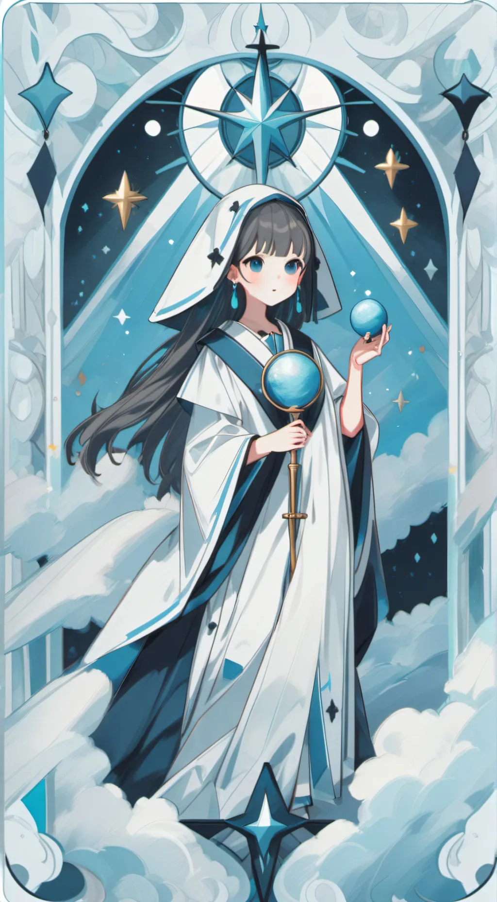 ai character: orfanato-maria❄️ background
