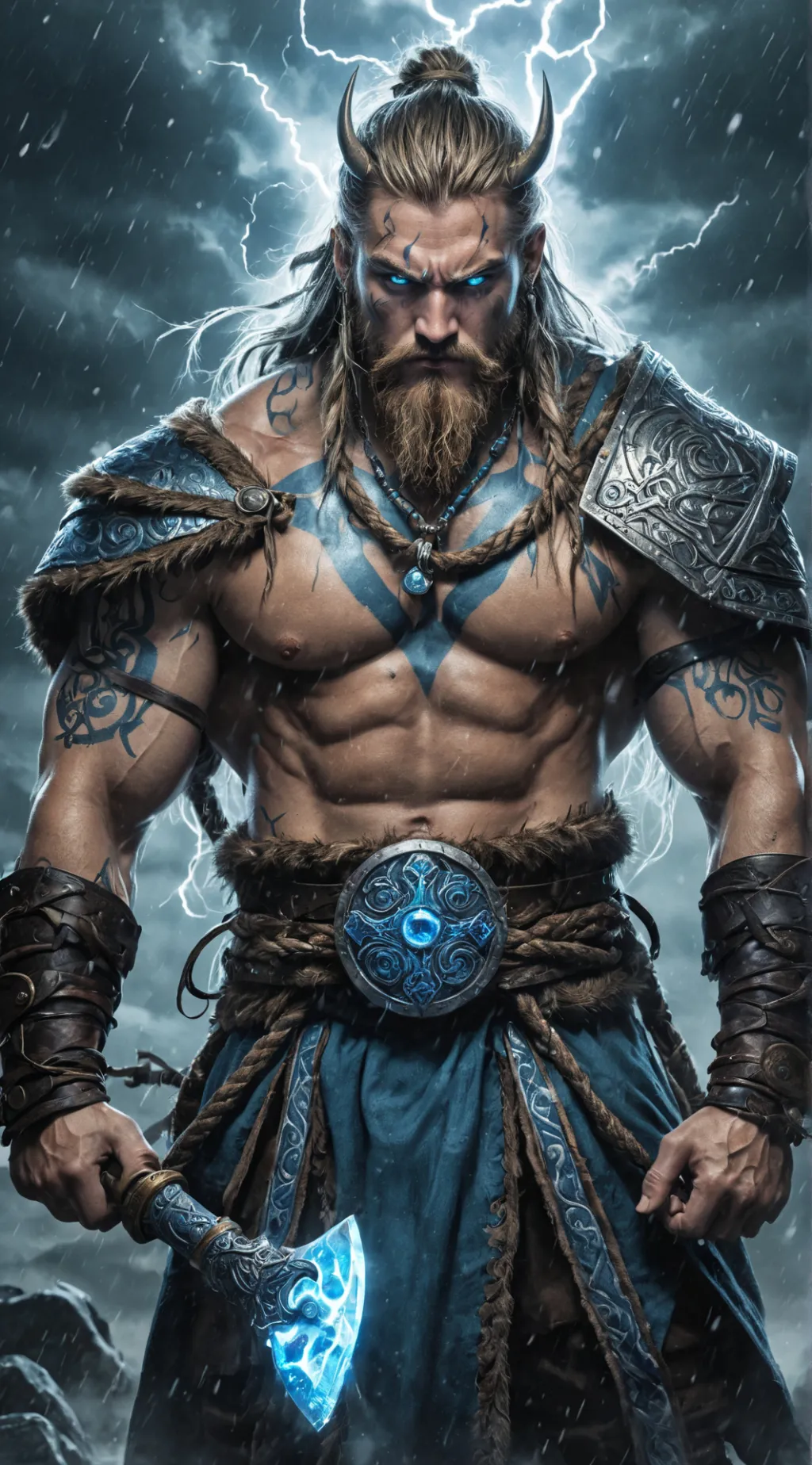 ai character: Ragnar background