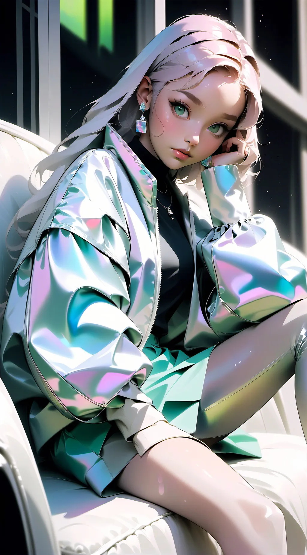 ai character: my BFF's fnaf OC  background