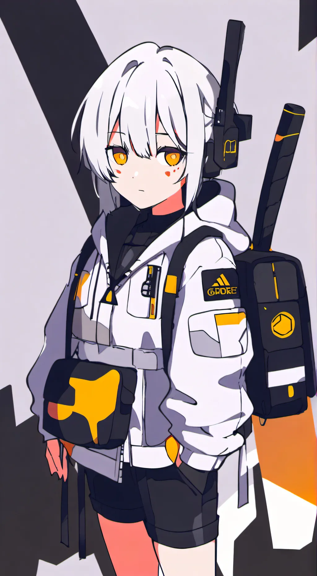 ai character: Нісія background