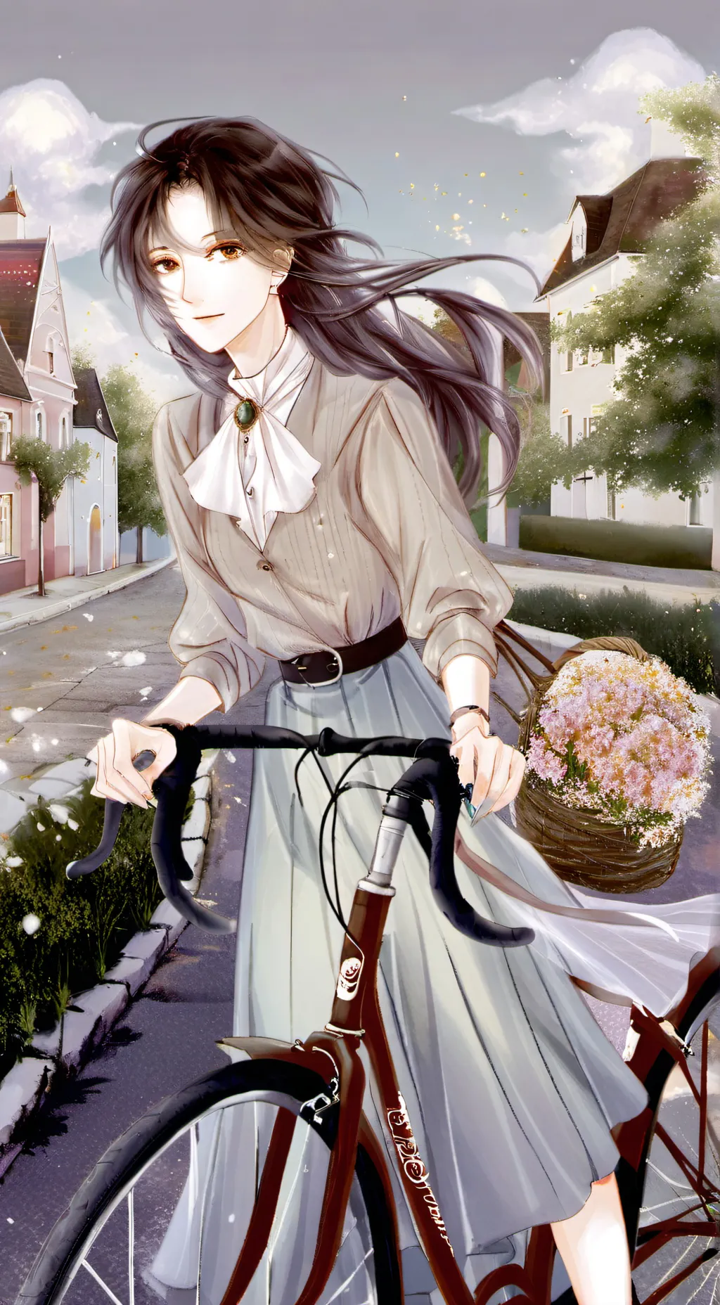 ai character: olia /your mom background