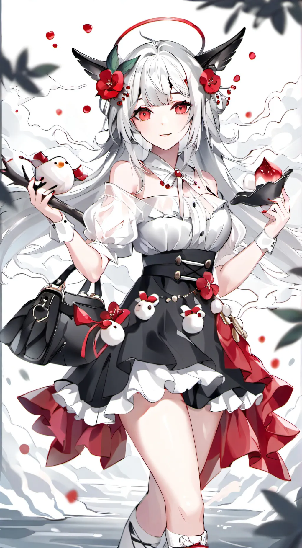 ai character: TATI💵 background