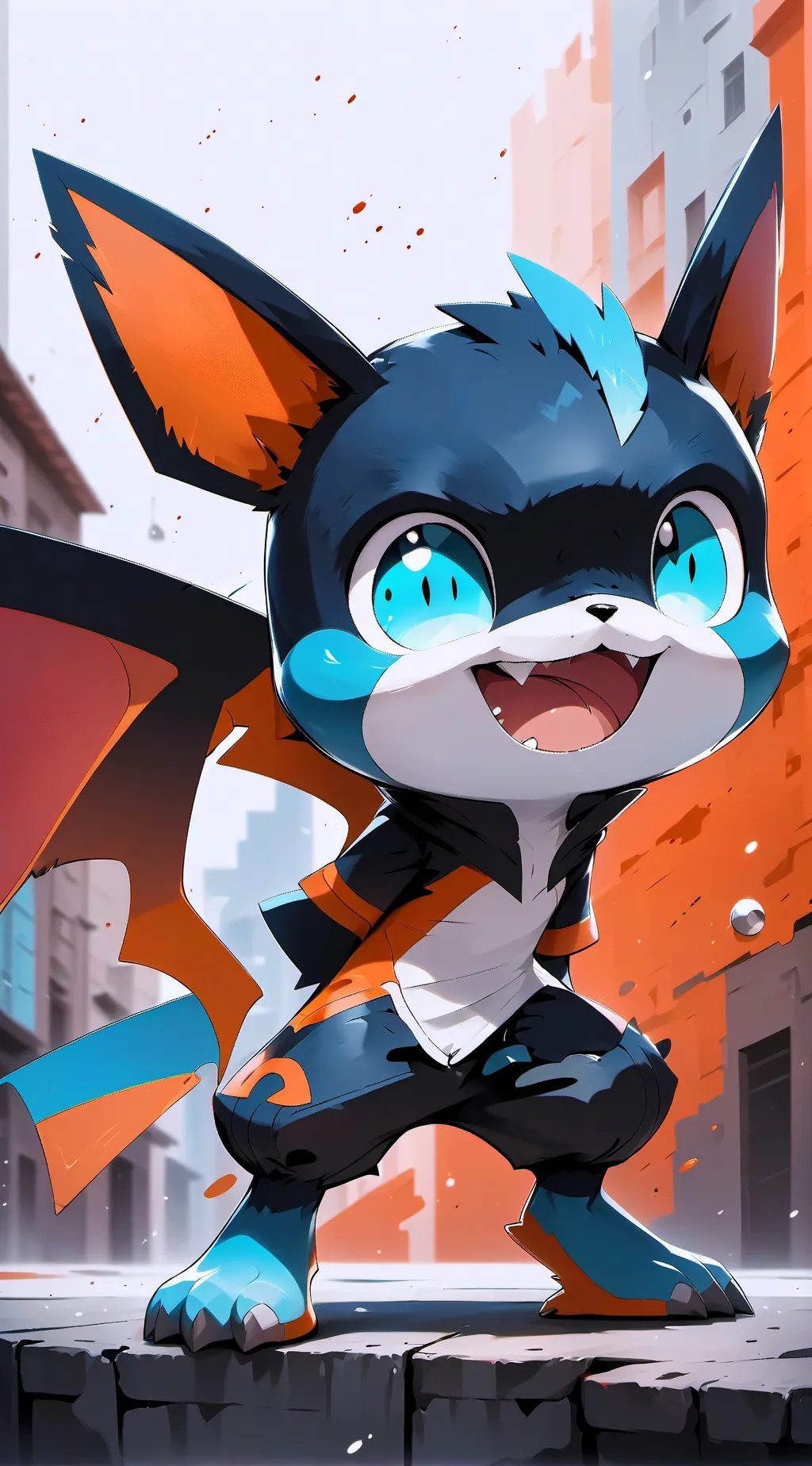 ai character: sprunki poop background