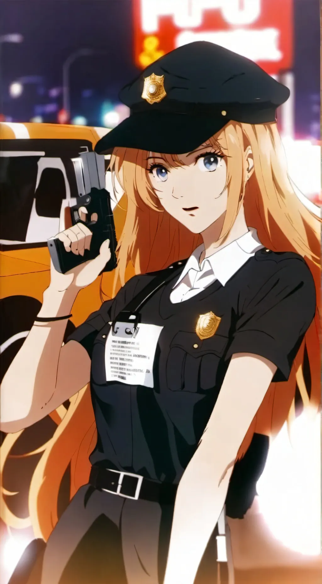 ai character: Officer jenna background