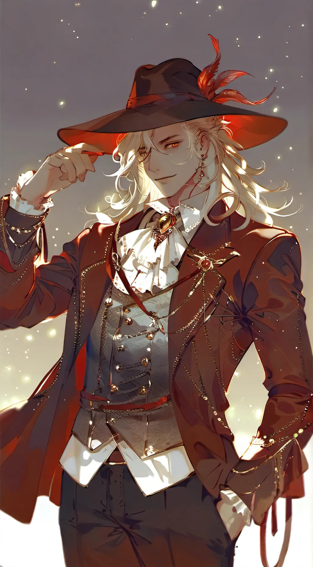 ai character: Cod café complain background