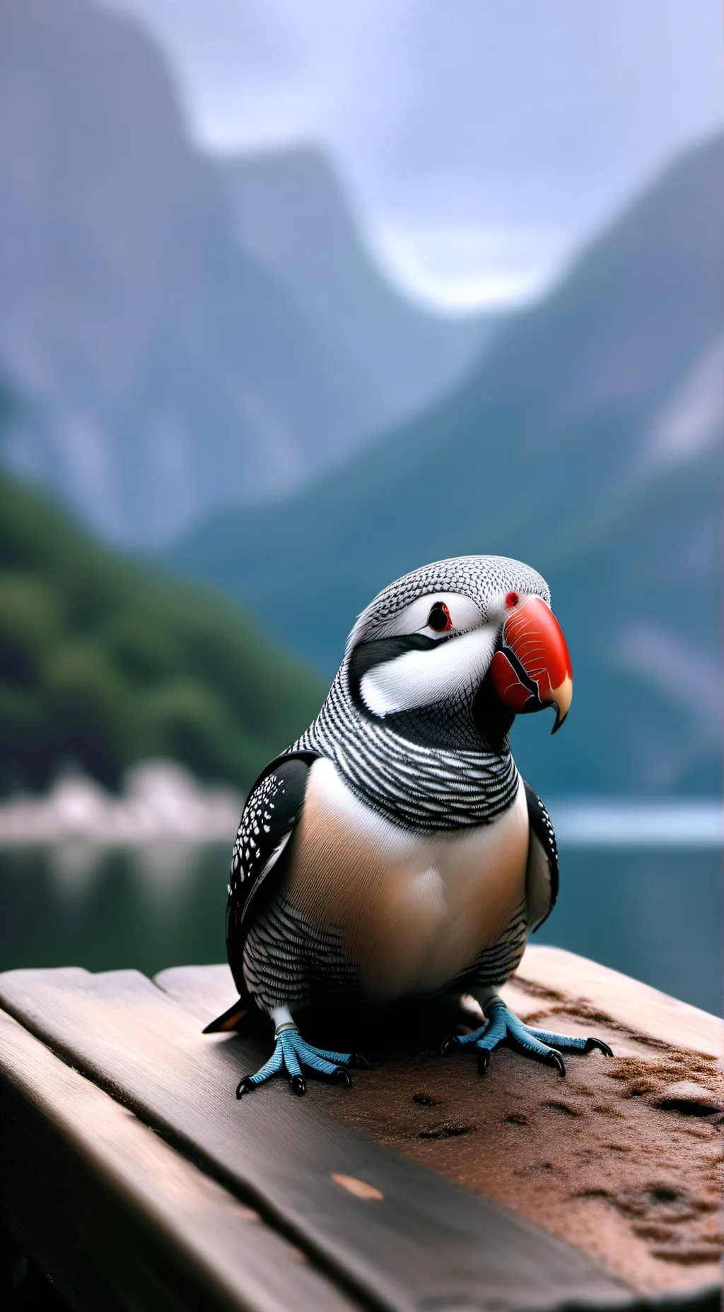 ai character: Retro background