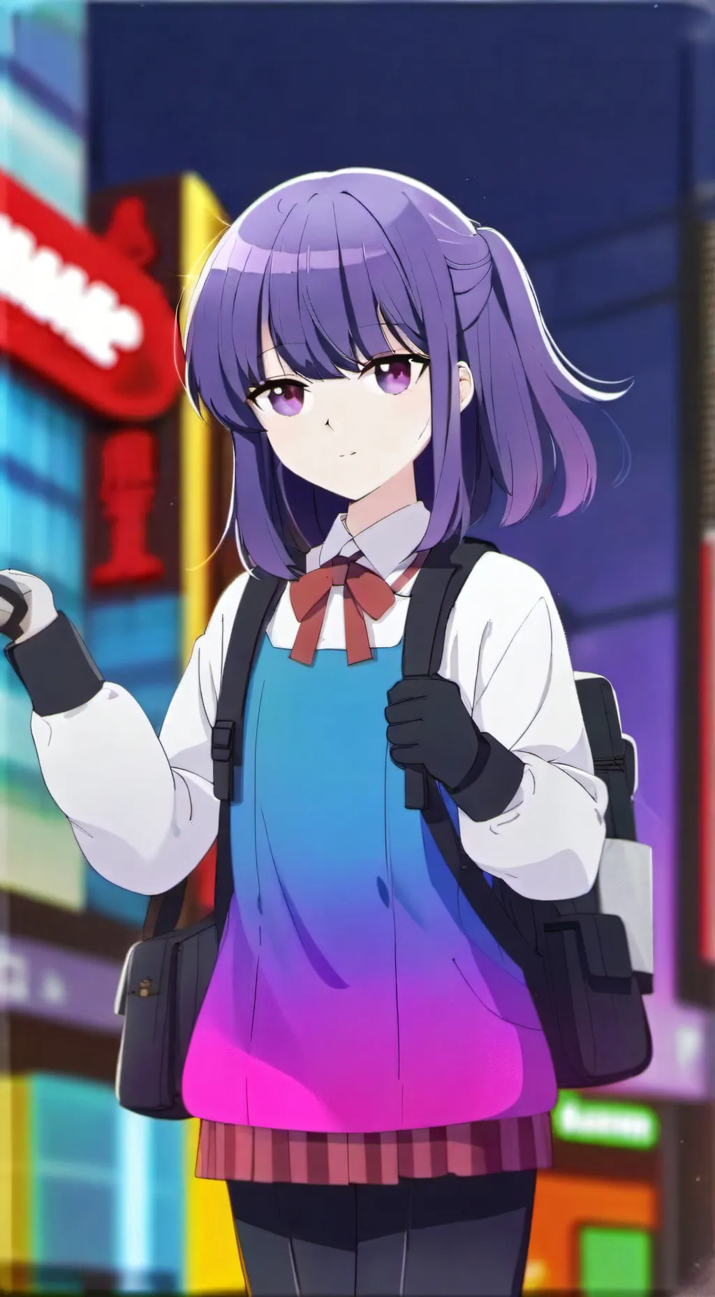 ai character: Komi San copia 😄 background