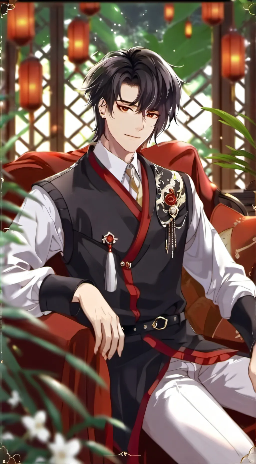 ai character: Dion Alinz background