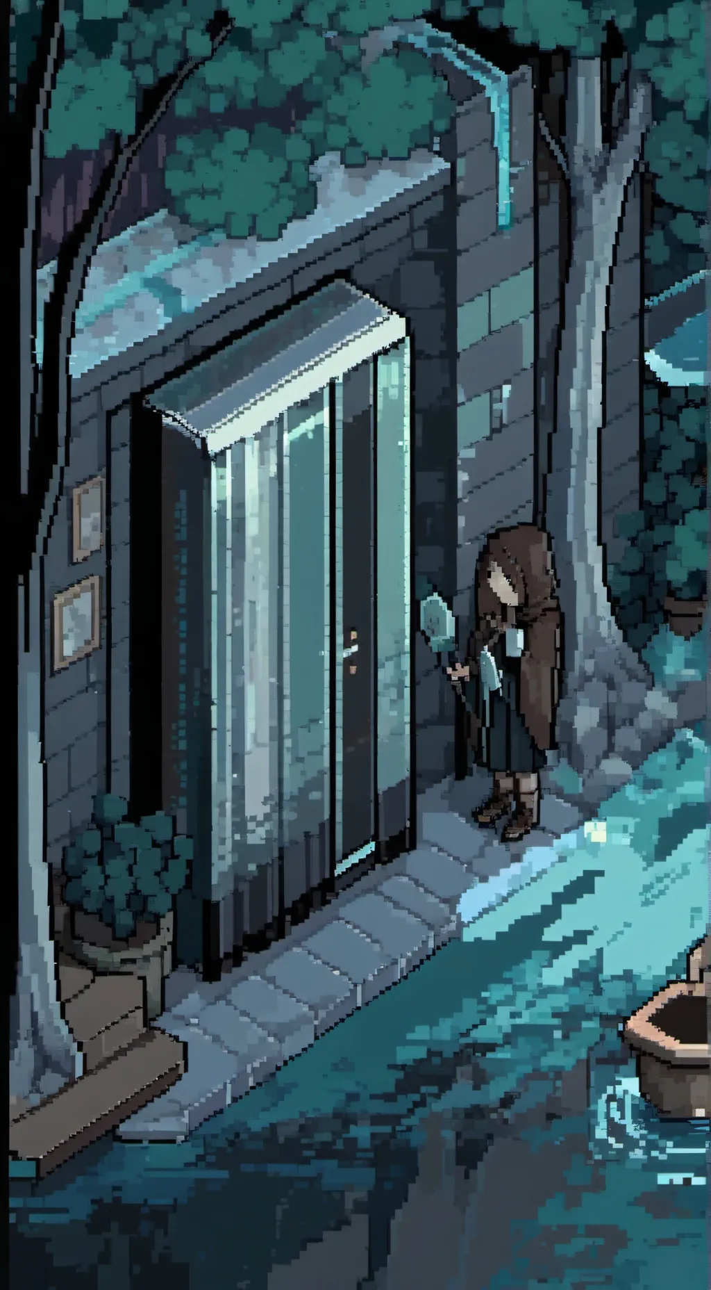 ai character: Suri the yountuber background