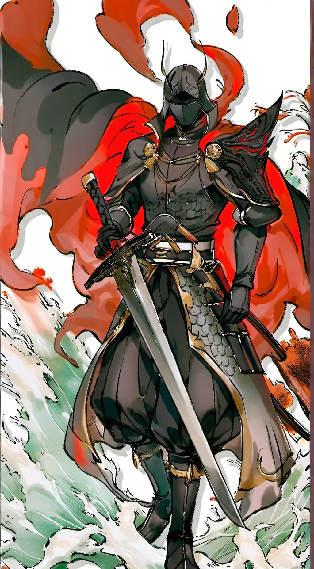 ai character: Erix!! 🖤 background