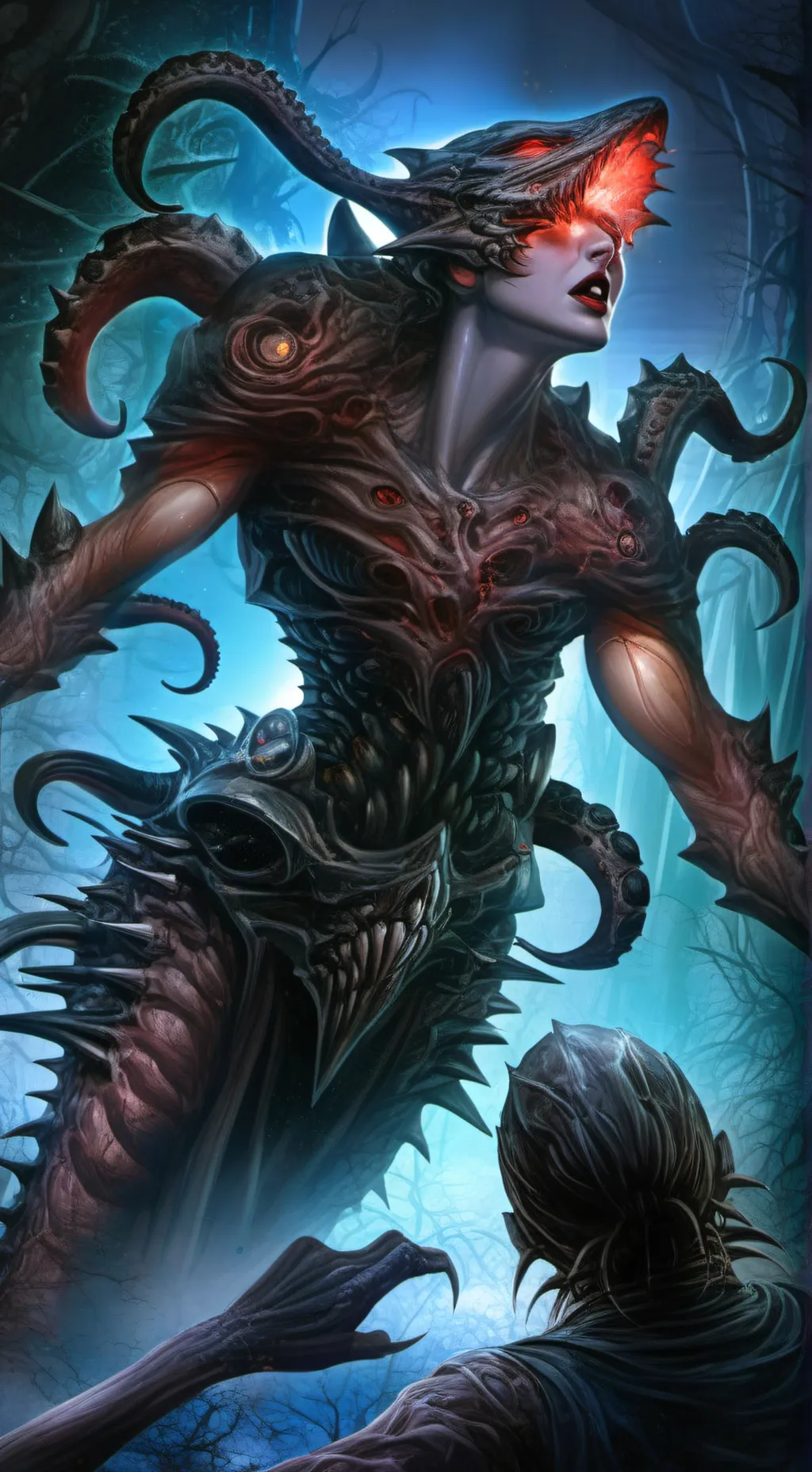 ai character: L'qeer. background