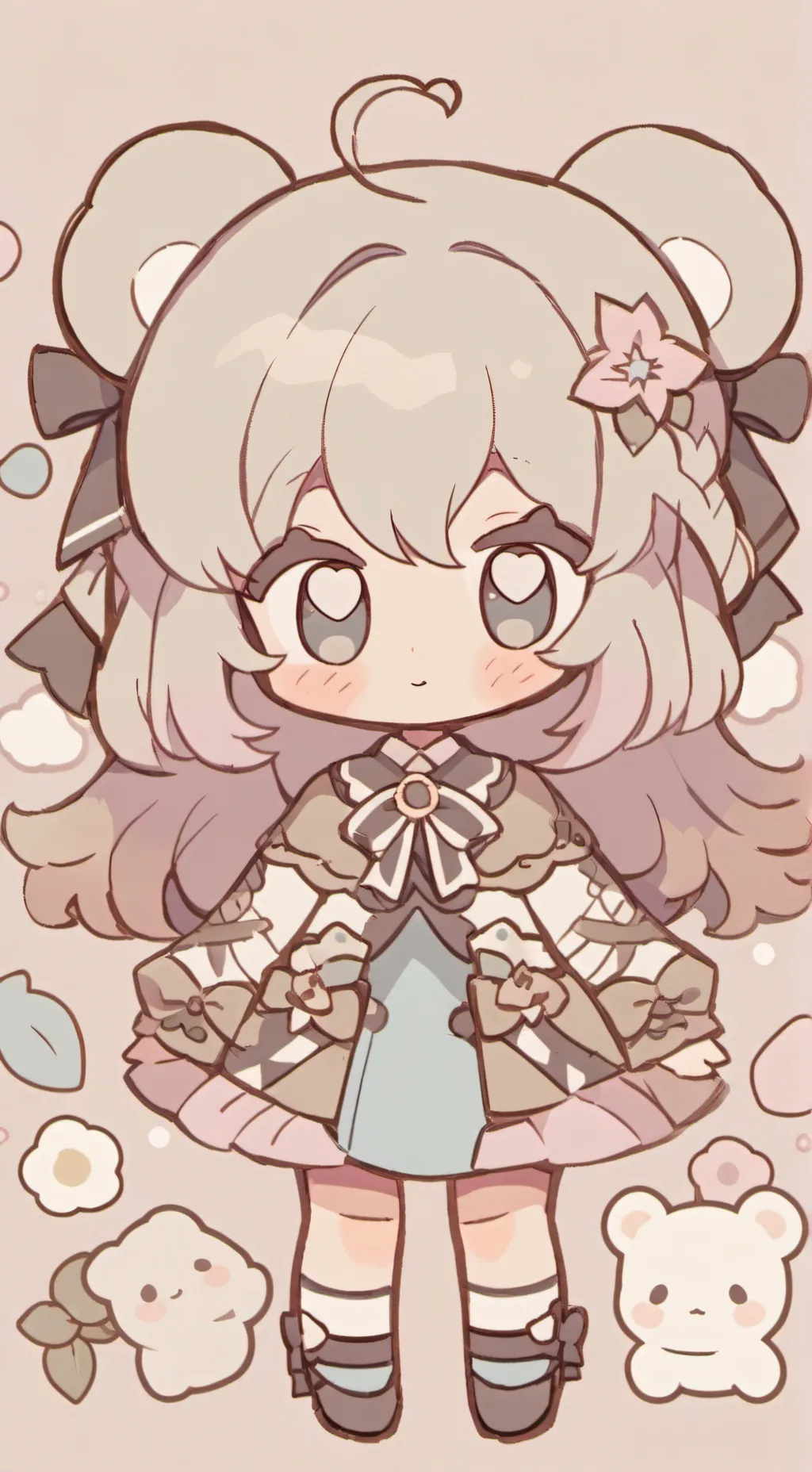 ai character: amélia background