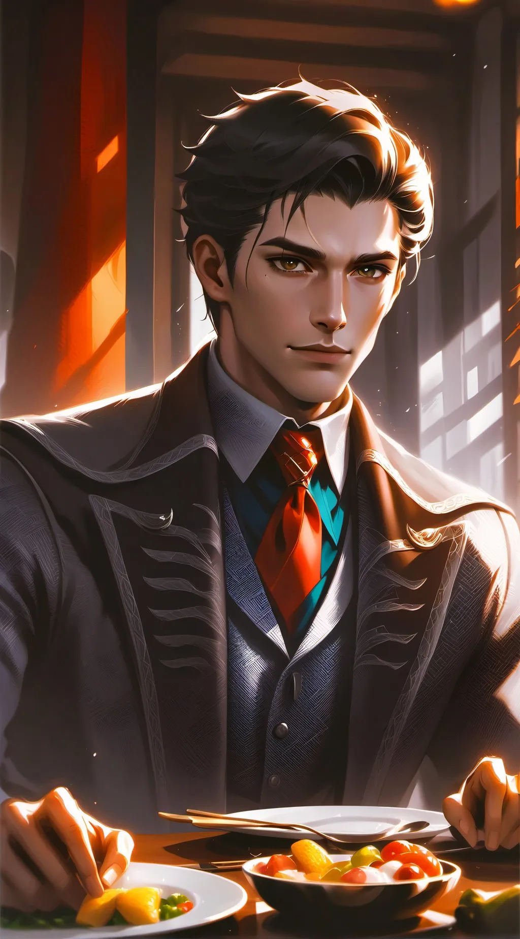 ai character: Cristian background