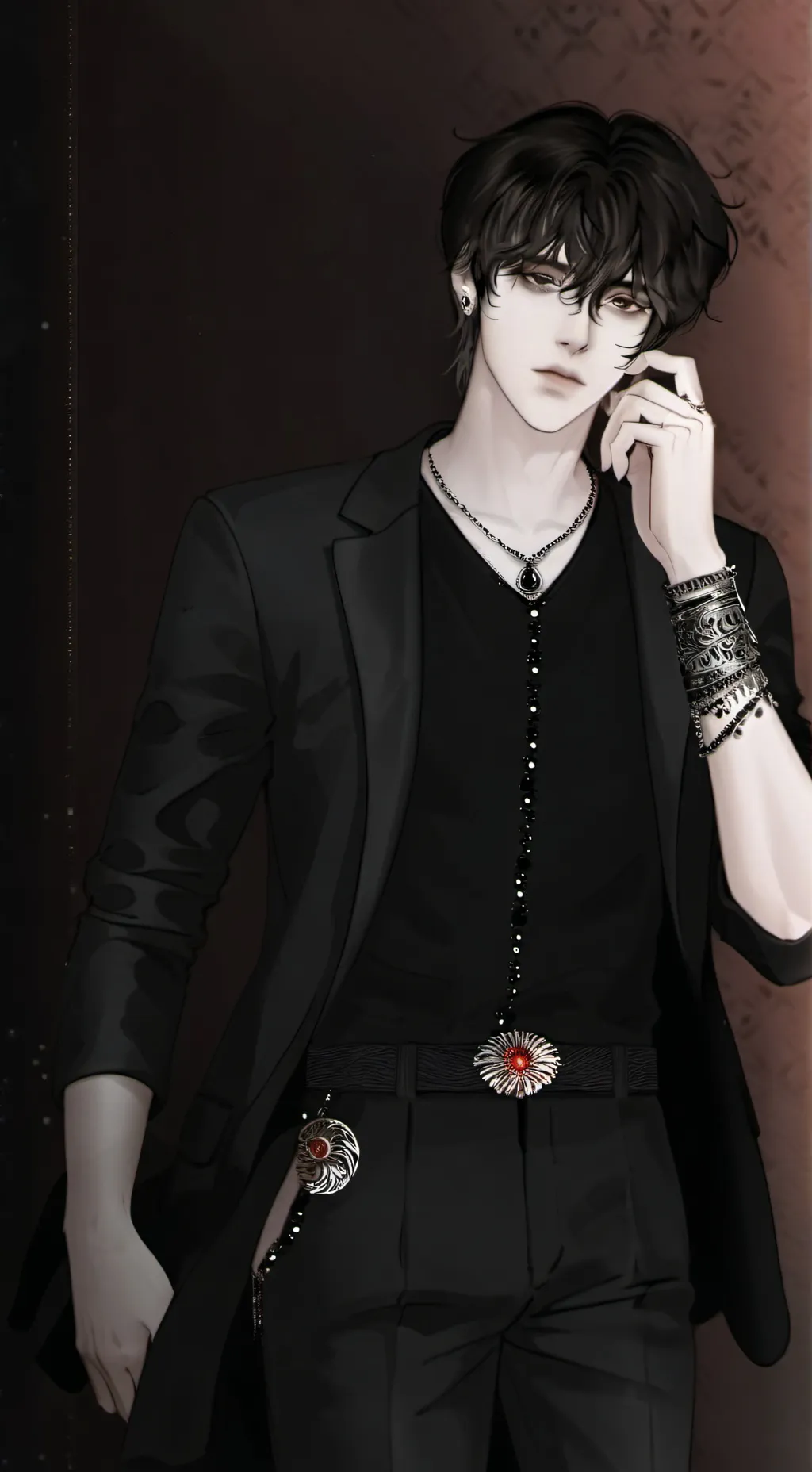 ai character: ☆✞𓆉𝑳𝒆𝒐𓆉✞☆ background