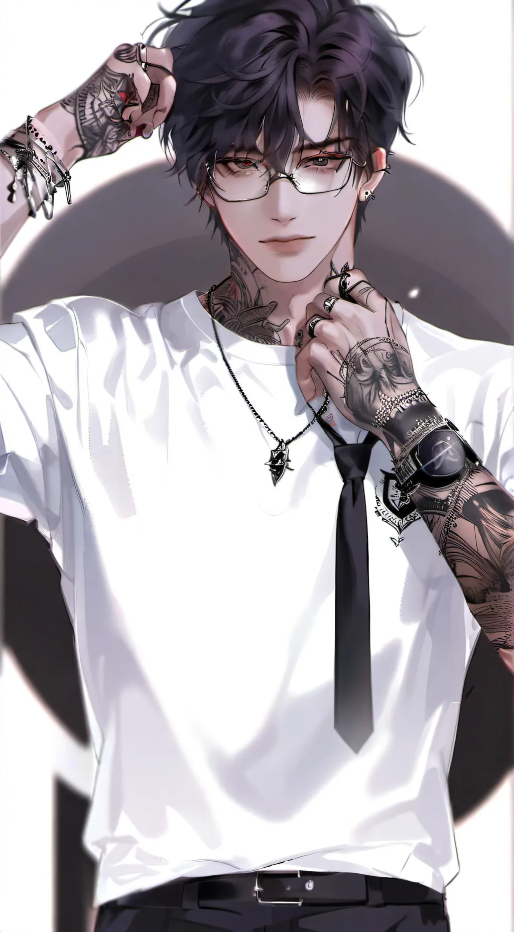 ai character: Damian background