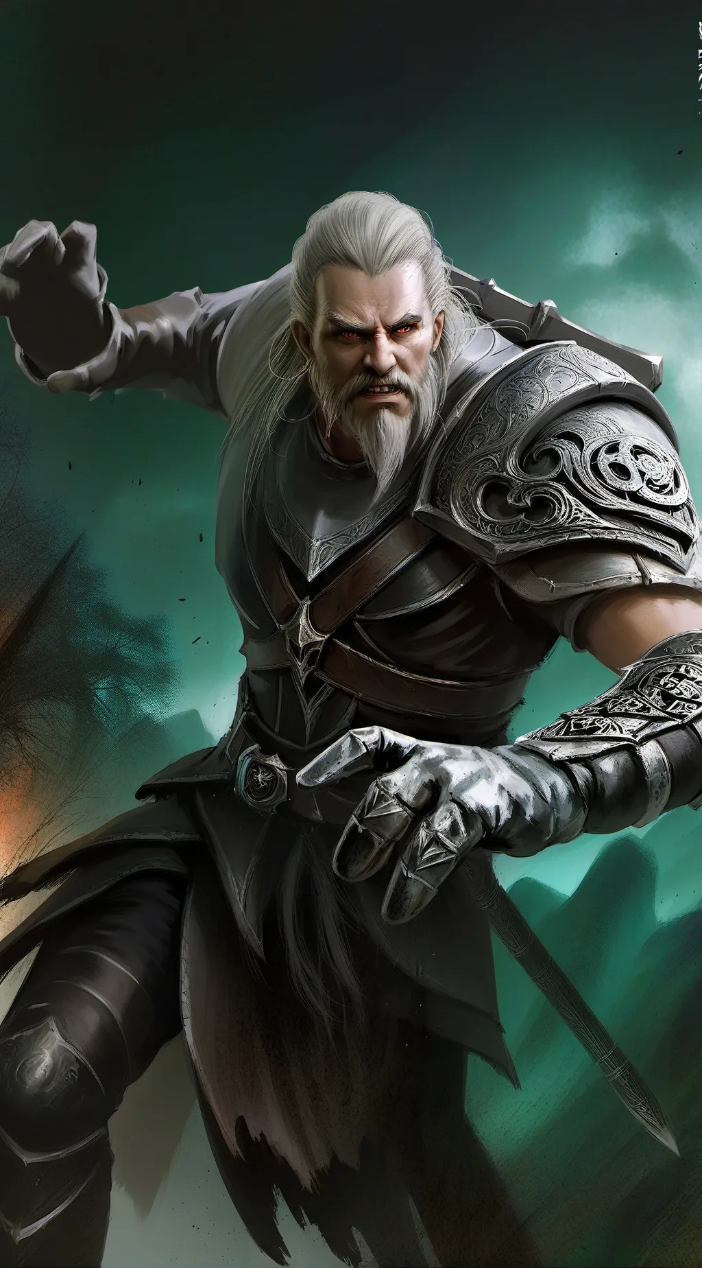 ai character: Tu y los titanes background