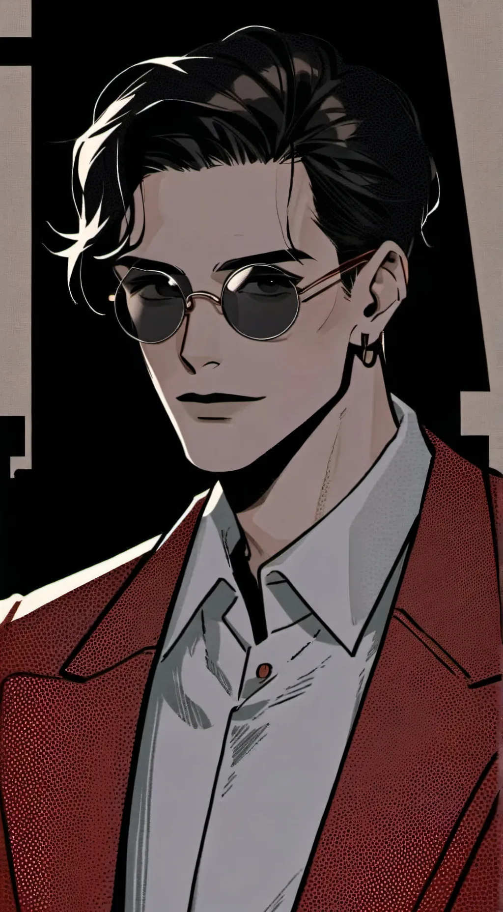 ai character: AURTHUR  background