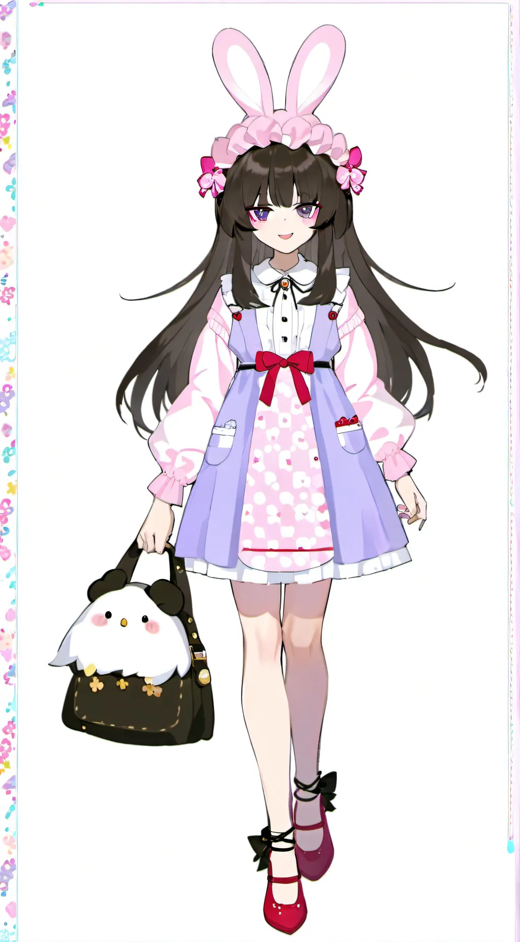 ai character: sarah background