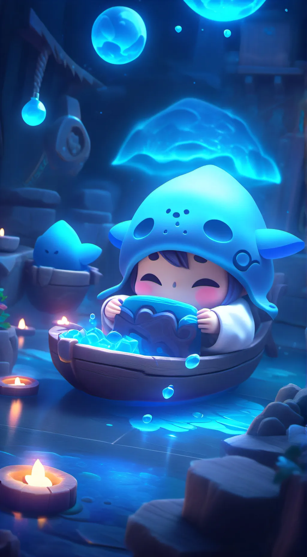 ai character: 😝😝Domink😝😝 background