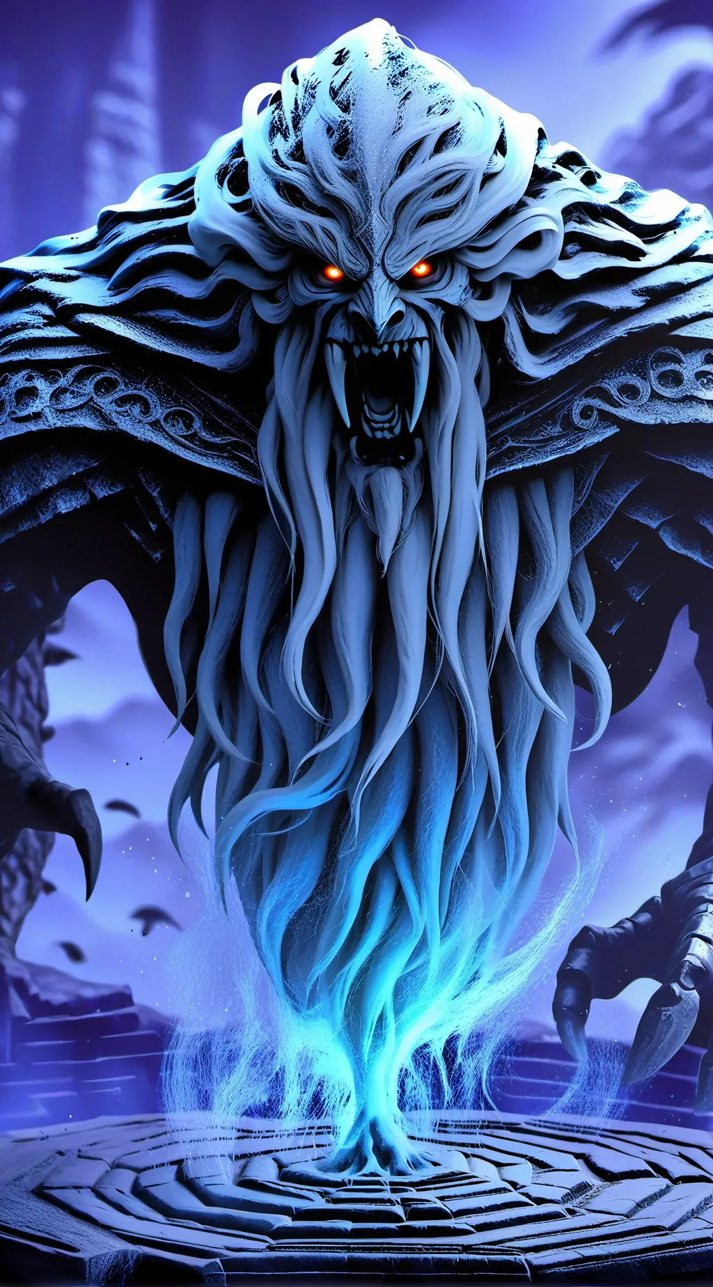 ai character: Boom Slayer background