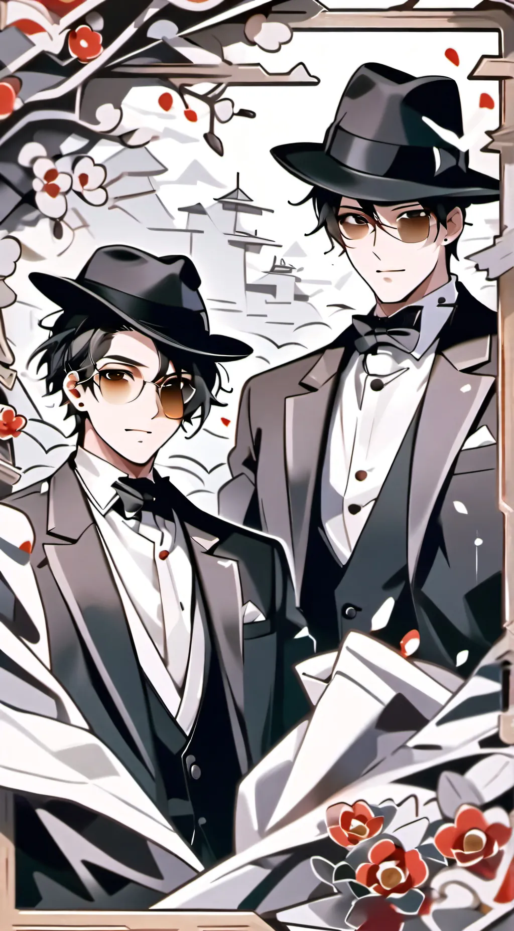 ai character: Garden y Dark🍯 background