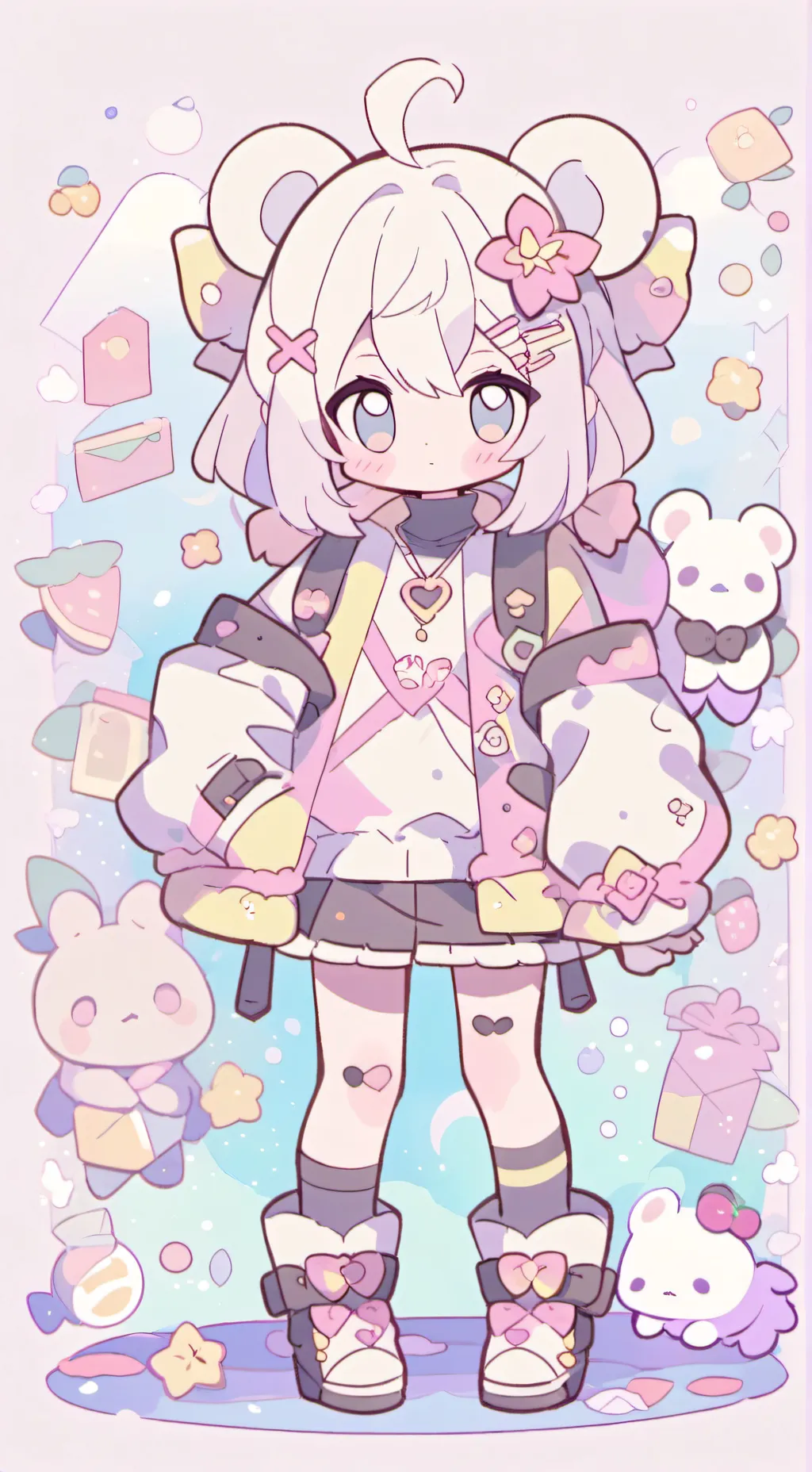 ai character: eder x monkey background