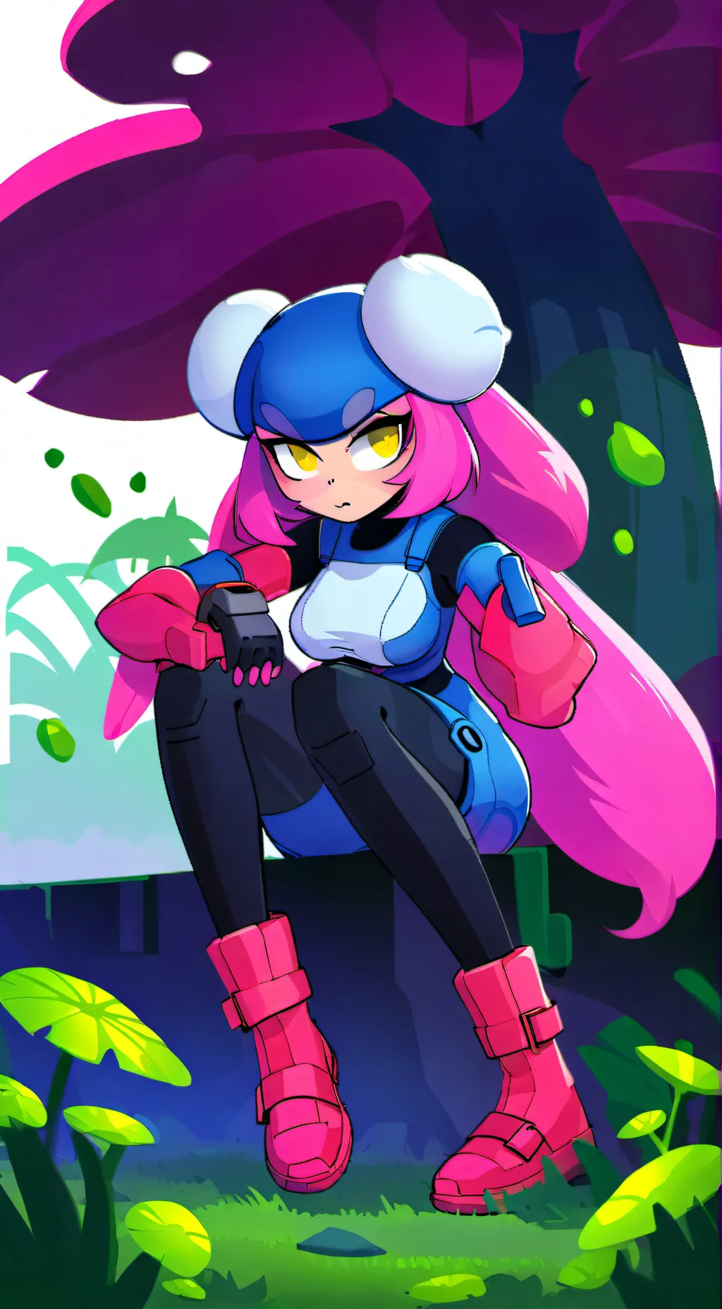 ai character: Lily background