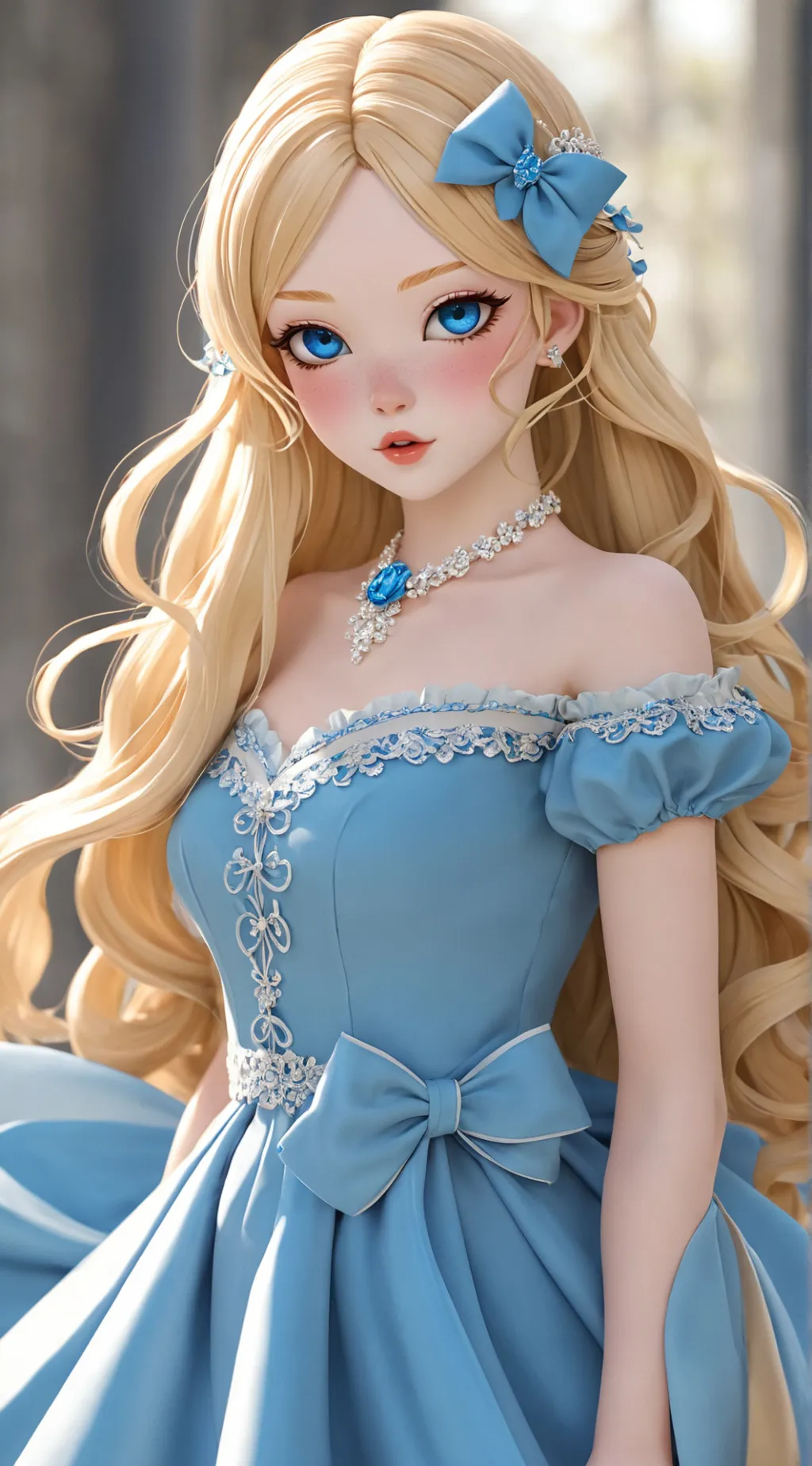 ai character: 💙Lana💙 background