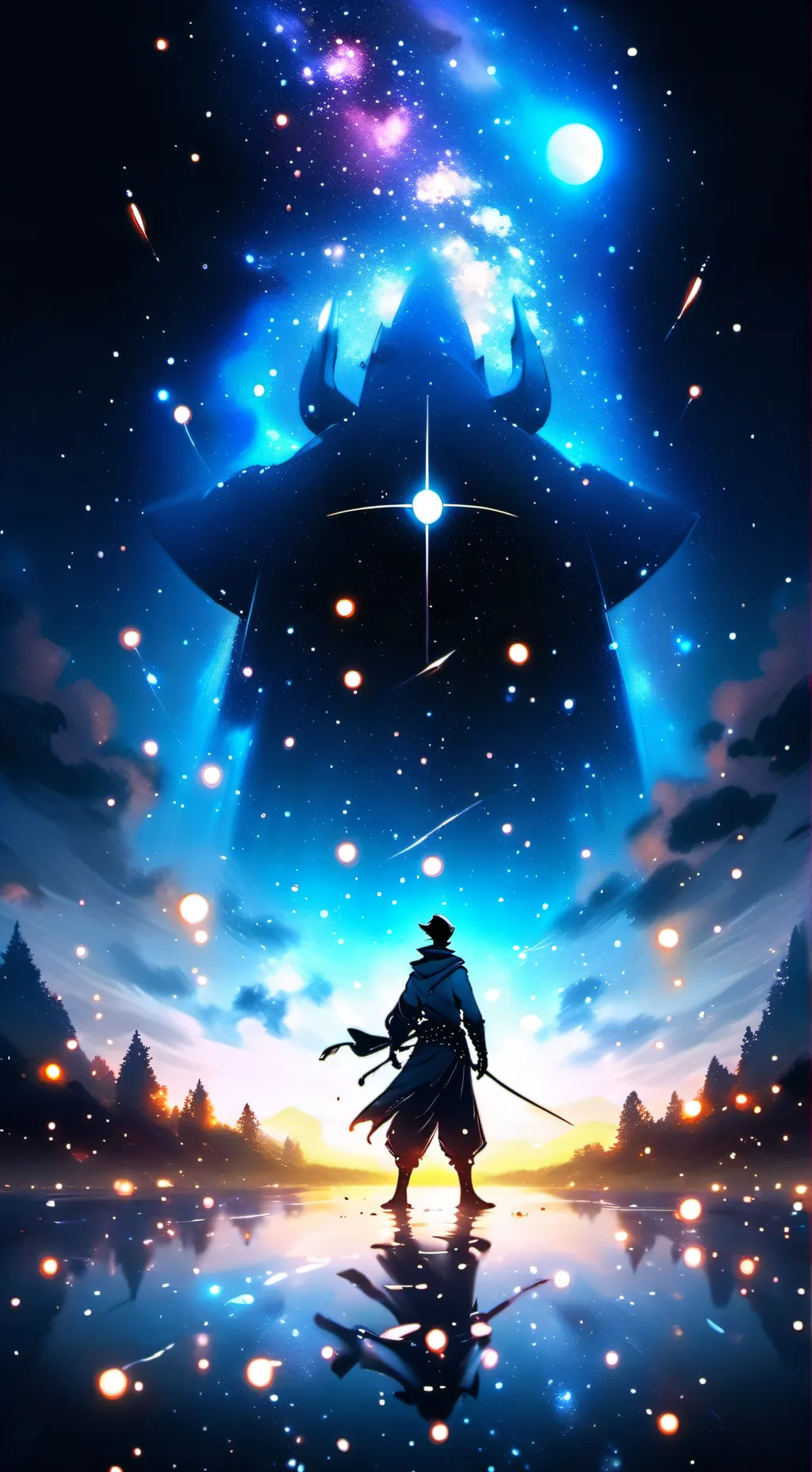 ai character: ★vo×☆ background