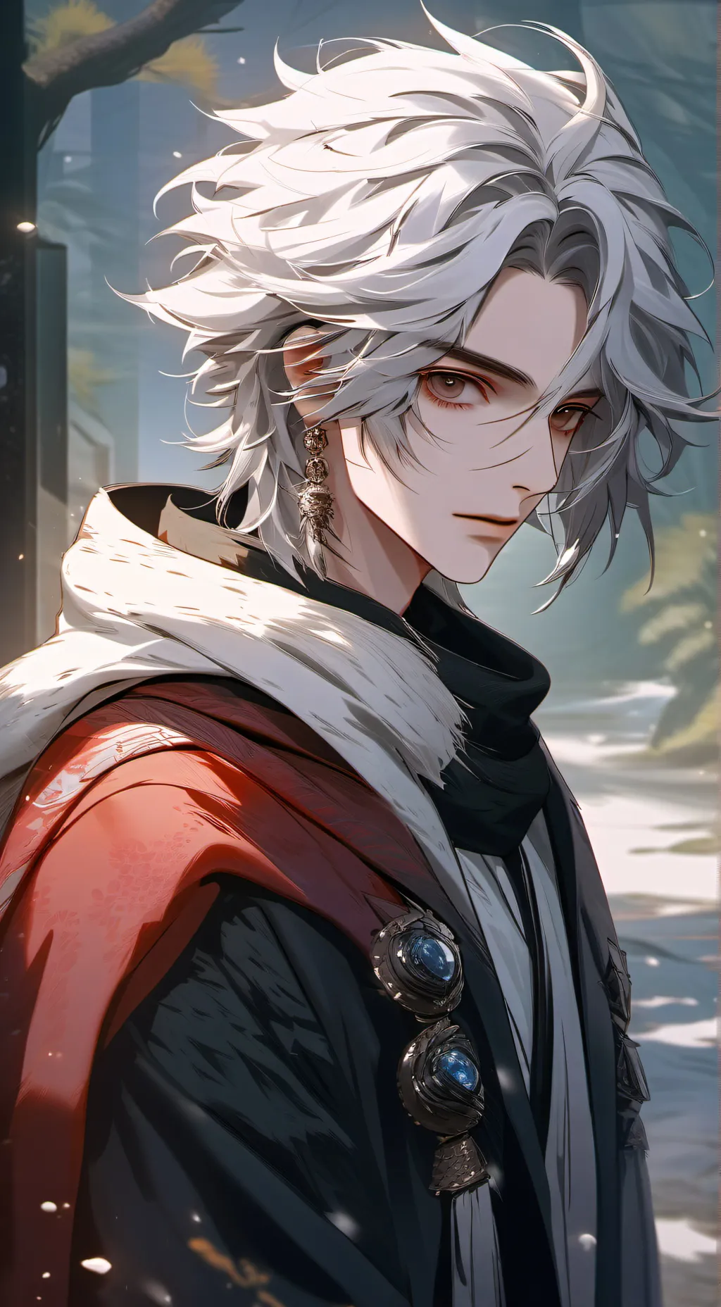 ai character: Кирил background