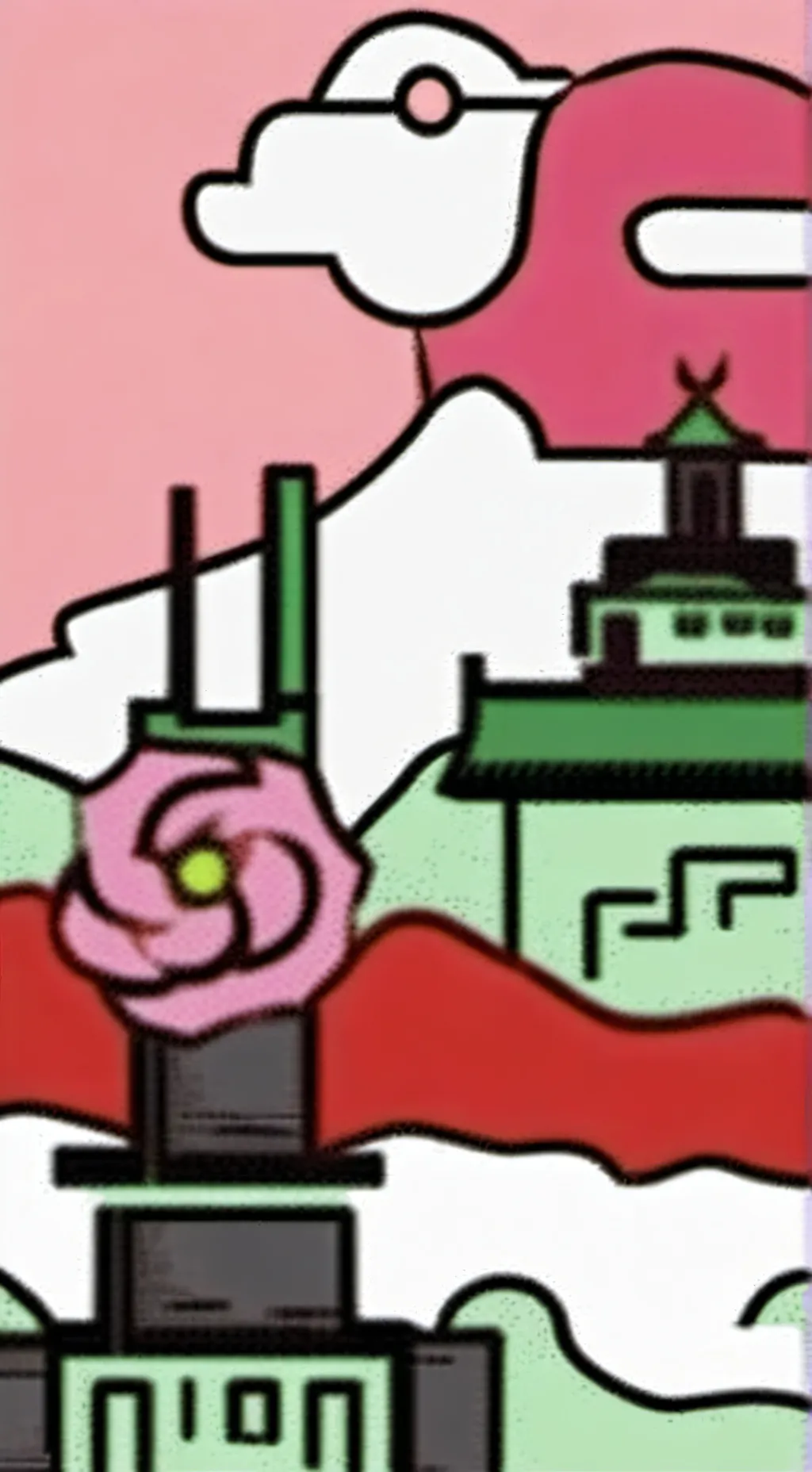 ai character: peppapig background