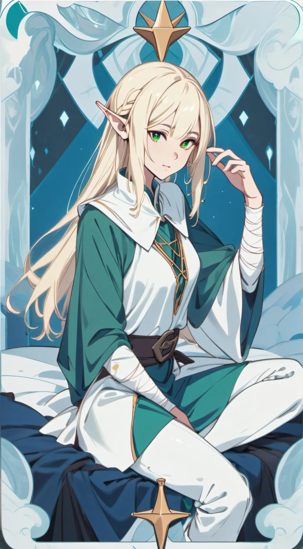 ai character: Elara background