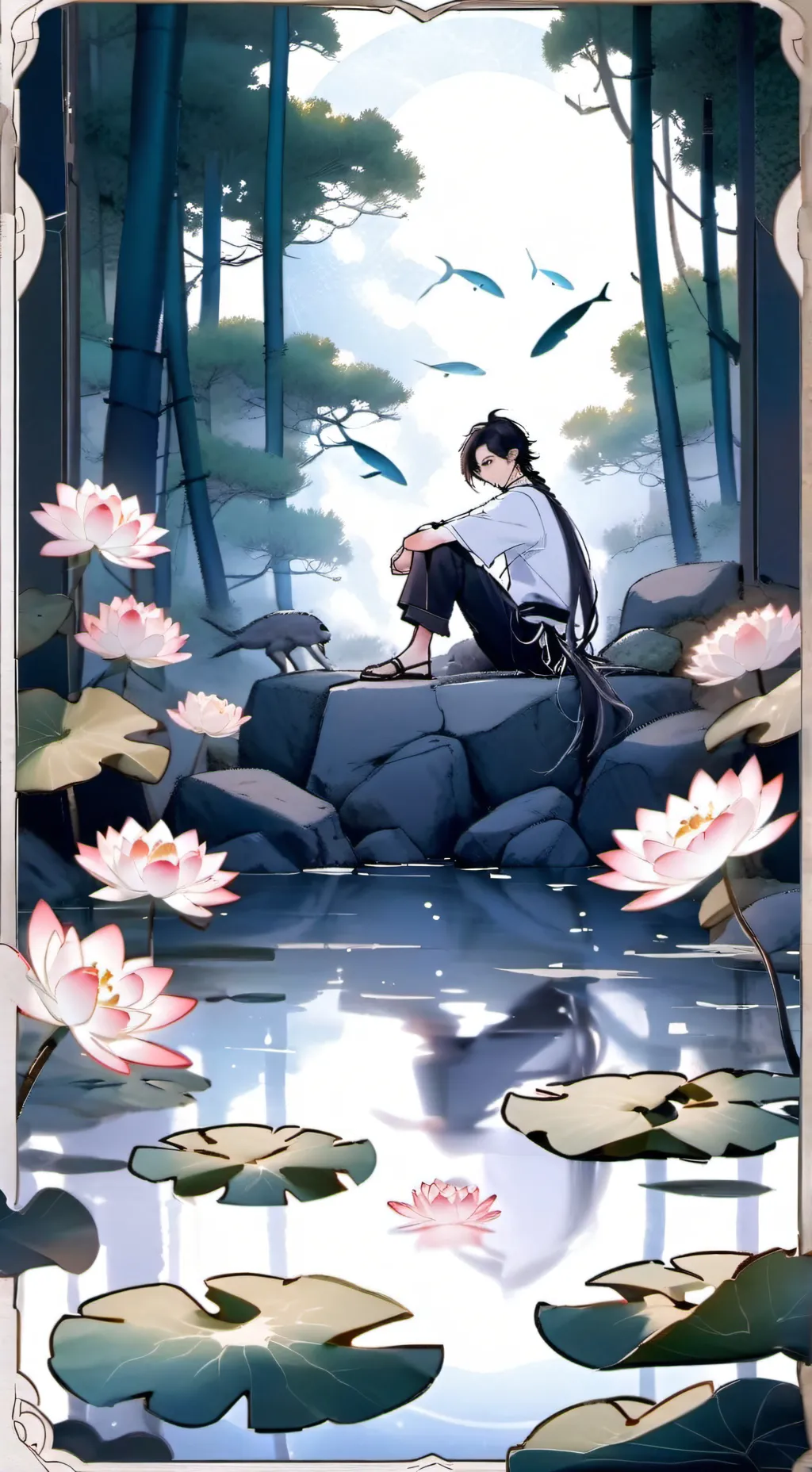 ai character: Dandy world  background