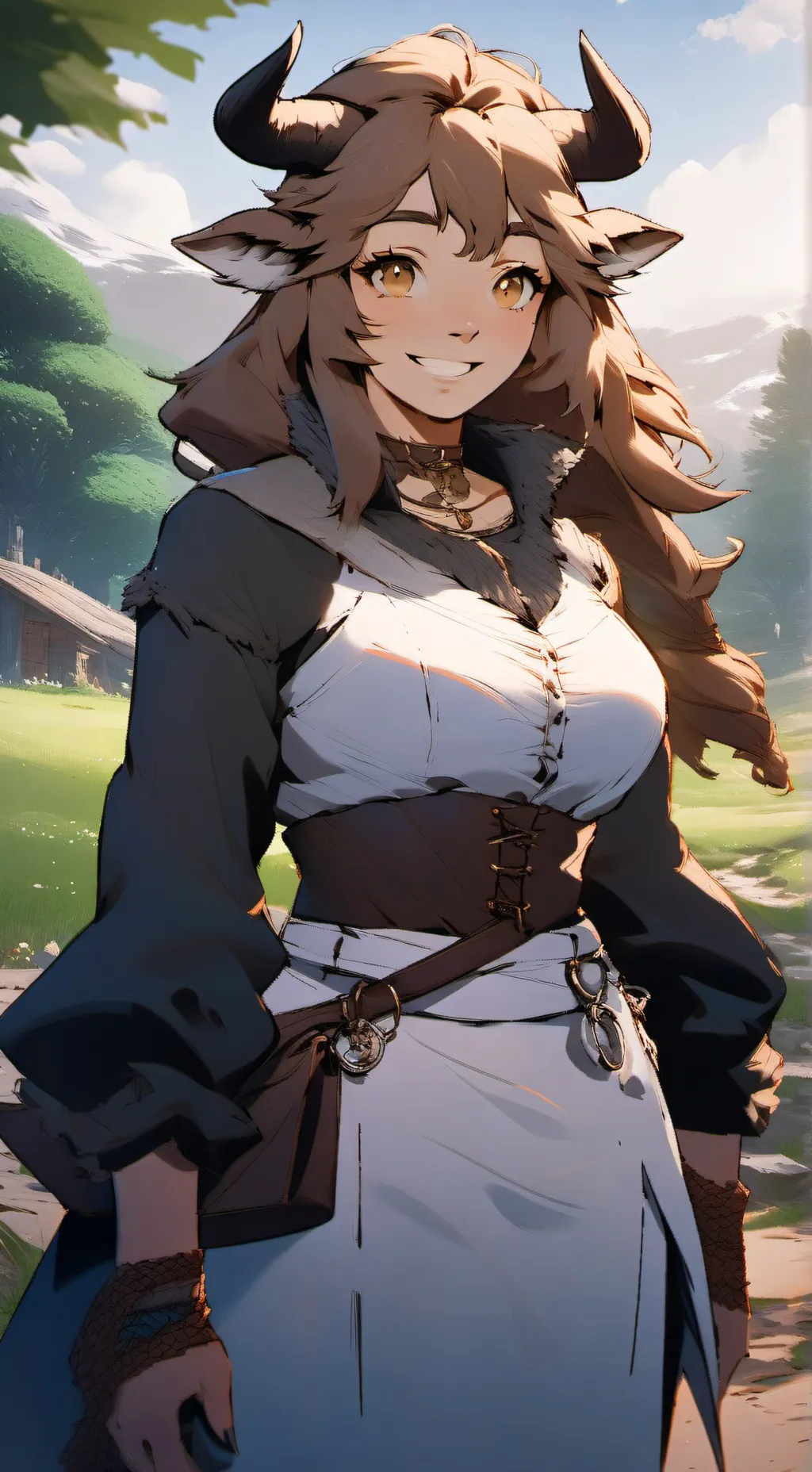 ai character: Elly background