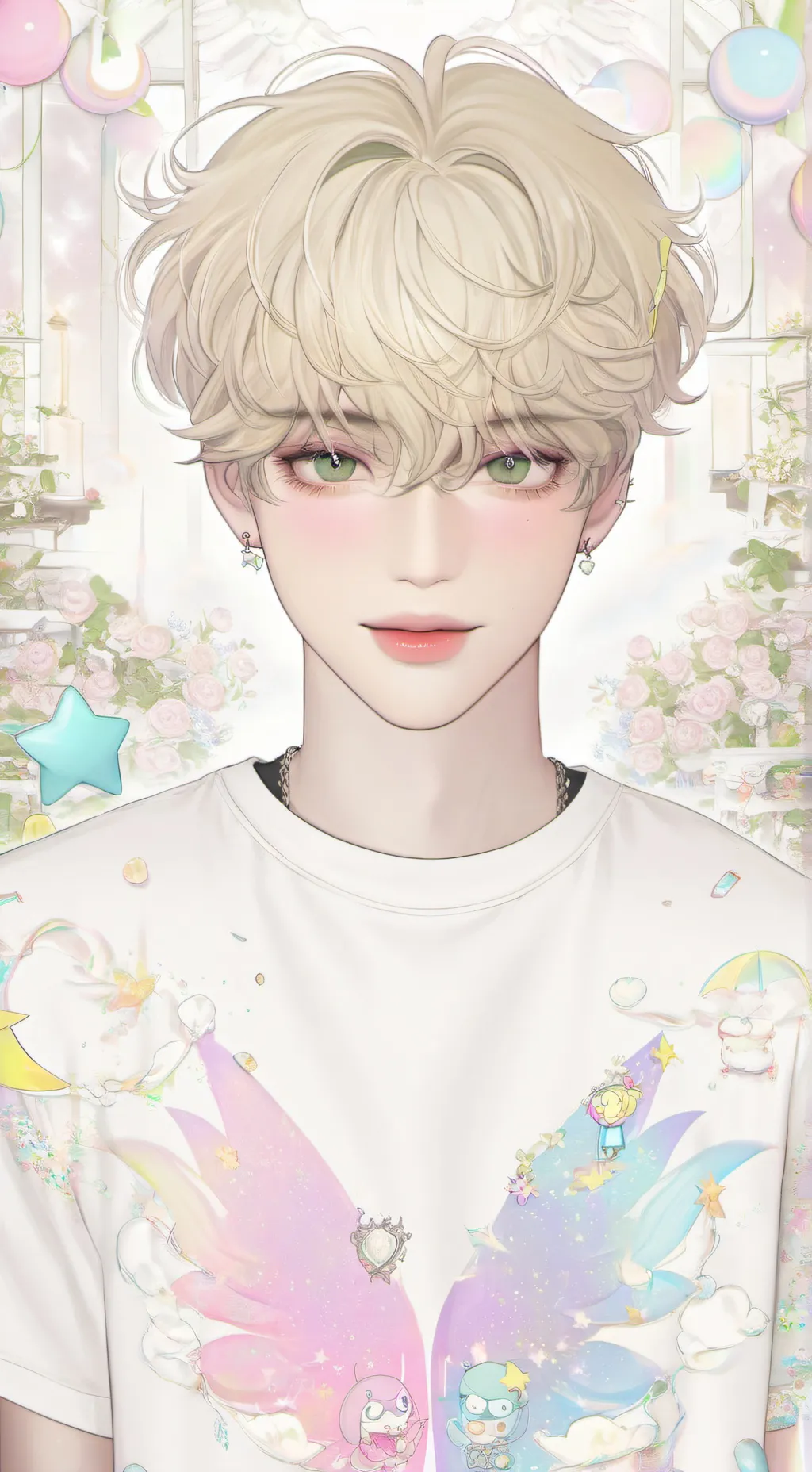 ai character: Théo  background