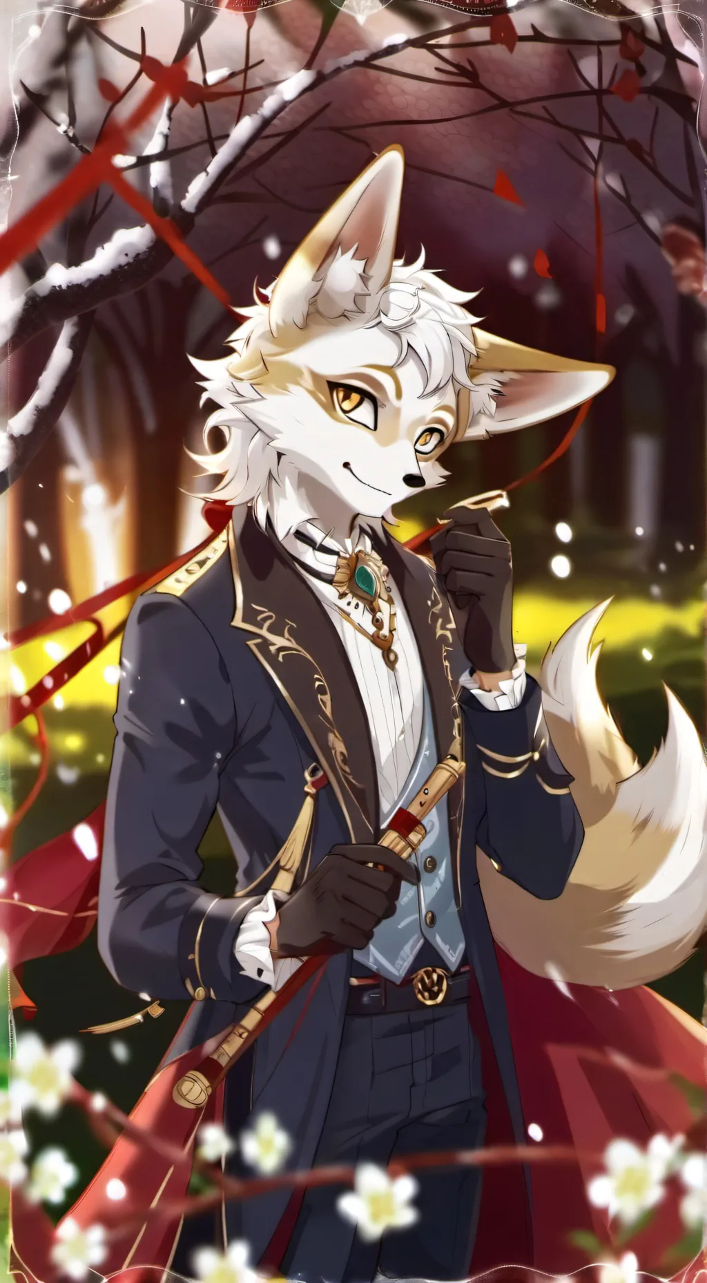 ai character: mha fennec(renard) background