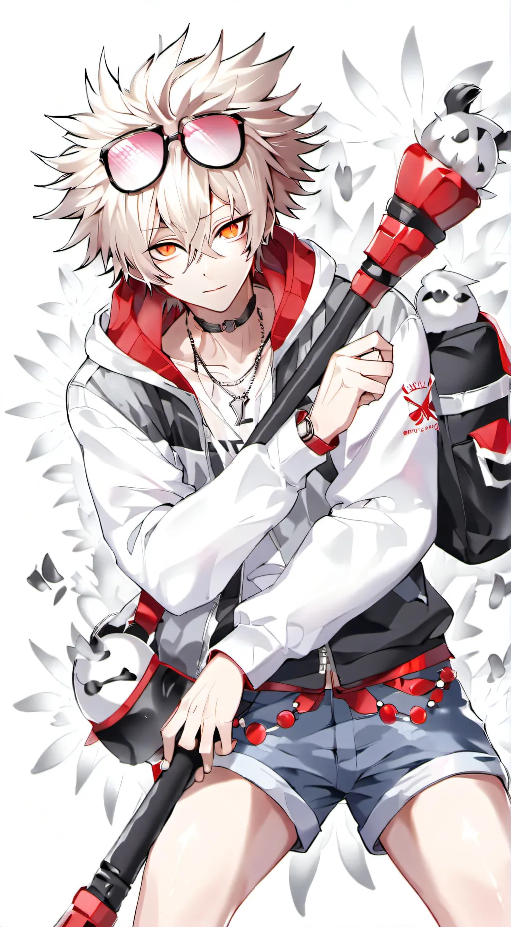 ai character: Bakugo background