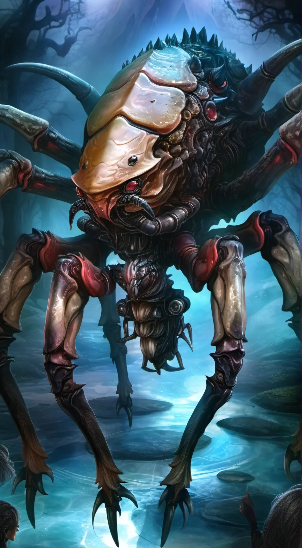 ai character: The creature background