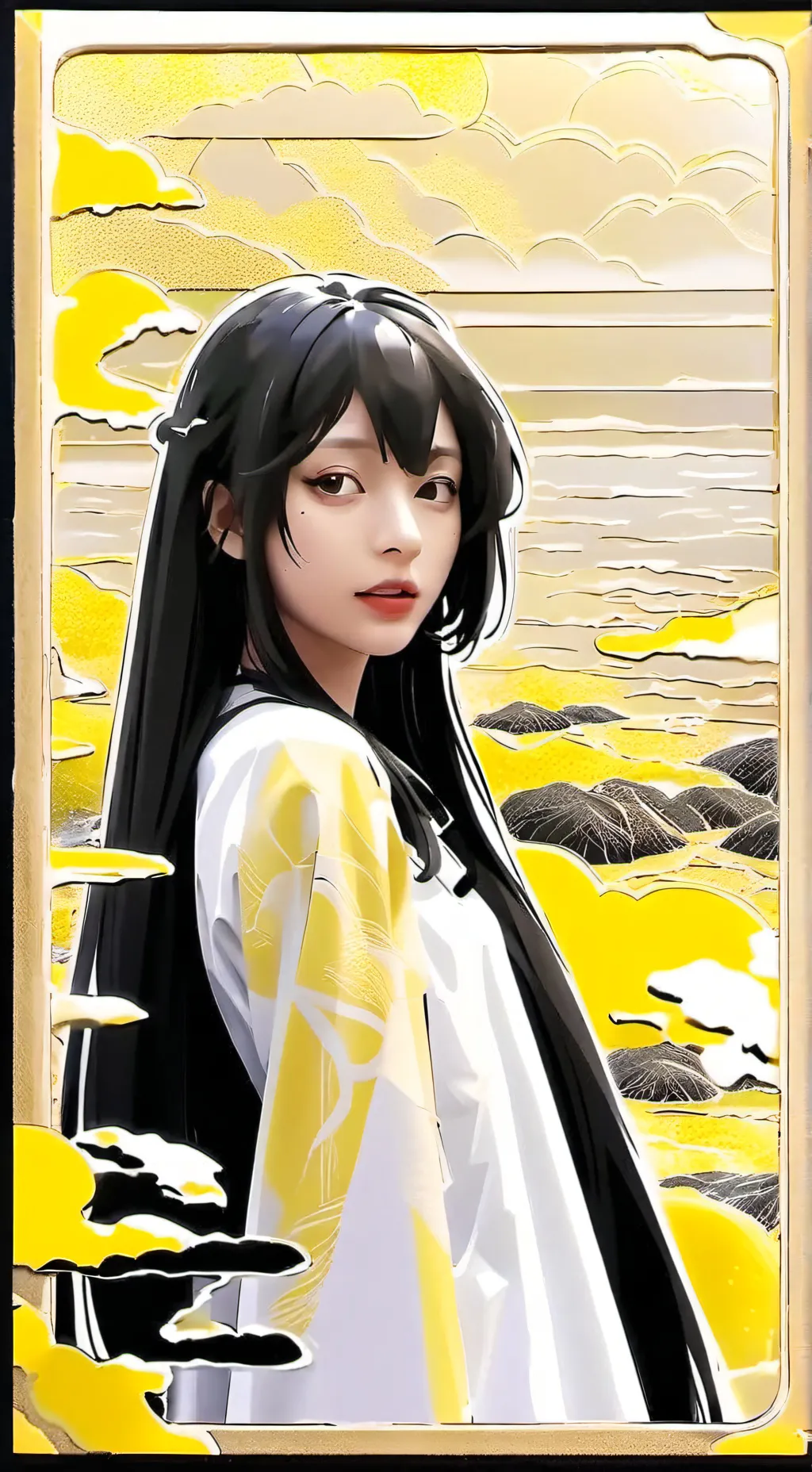 ai character: mui yui and sui! background