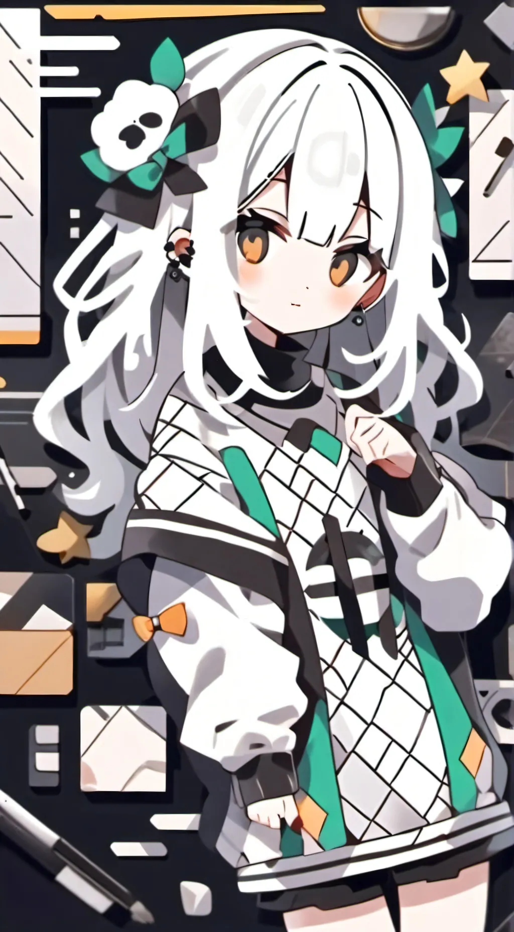 ai character: Fat pump background